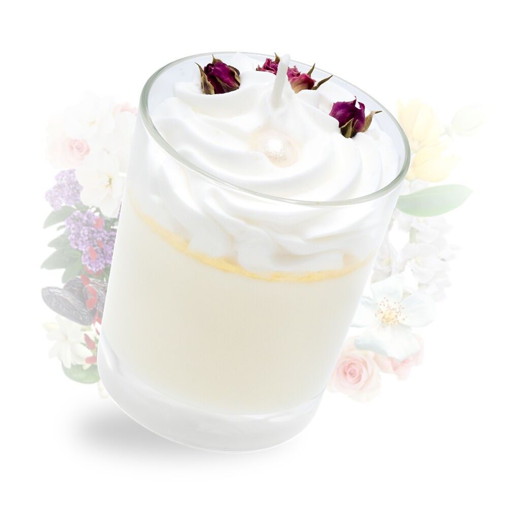 Grande bougie chantilly musc