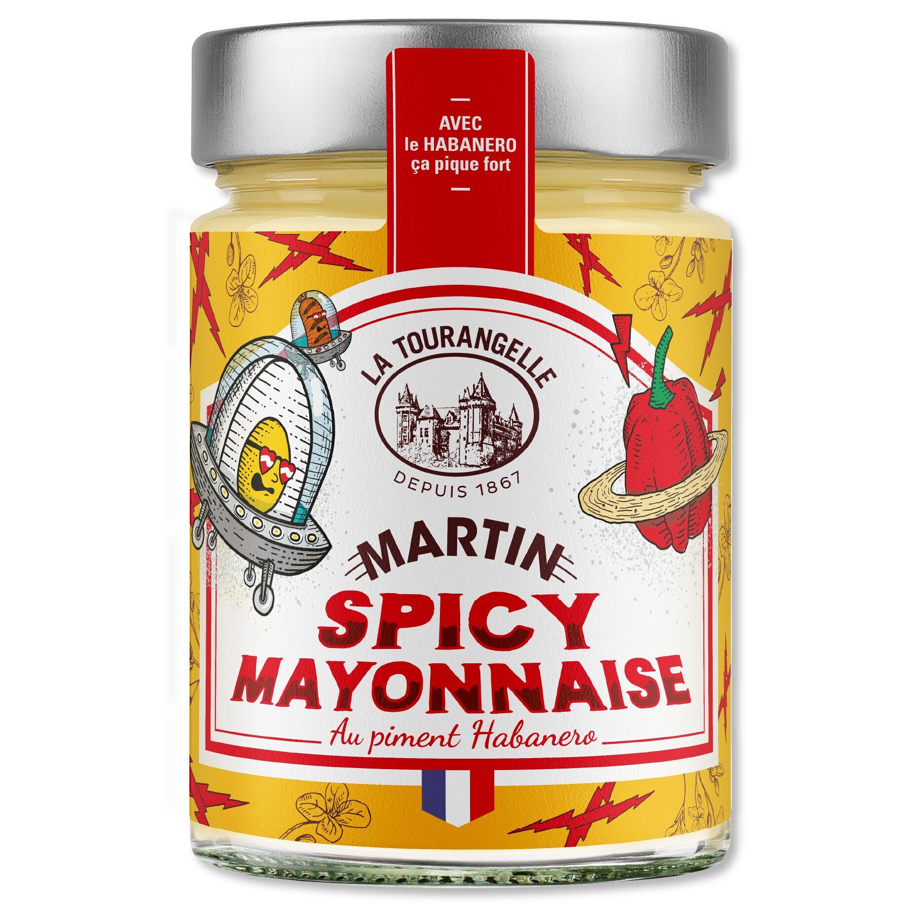 Spicy Mayonnaise - With Habanero Pepper - 270g