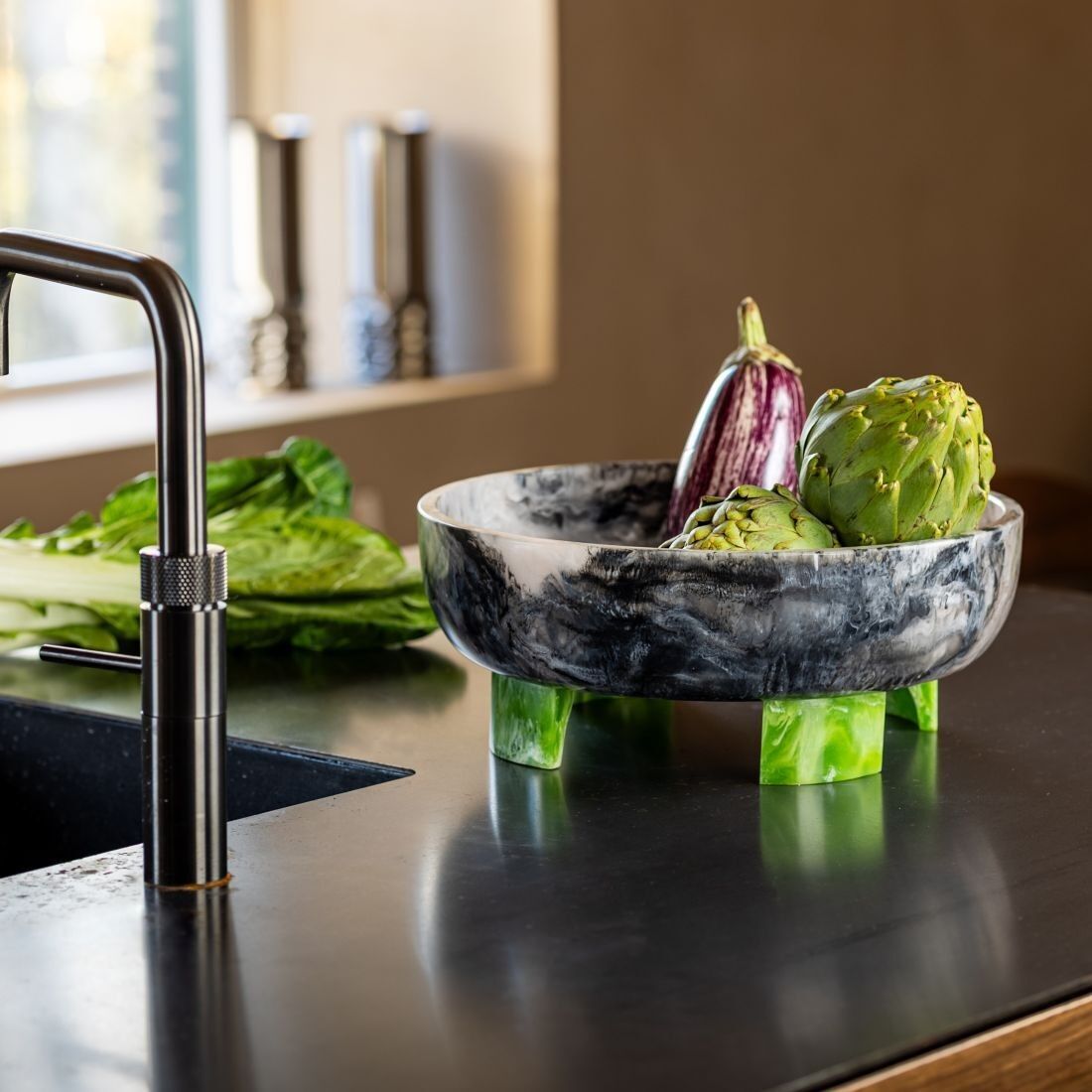 Salad Bowl | Fruit Bowl | Pavone | Mouse