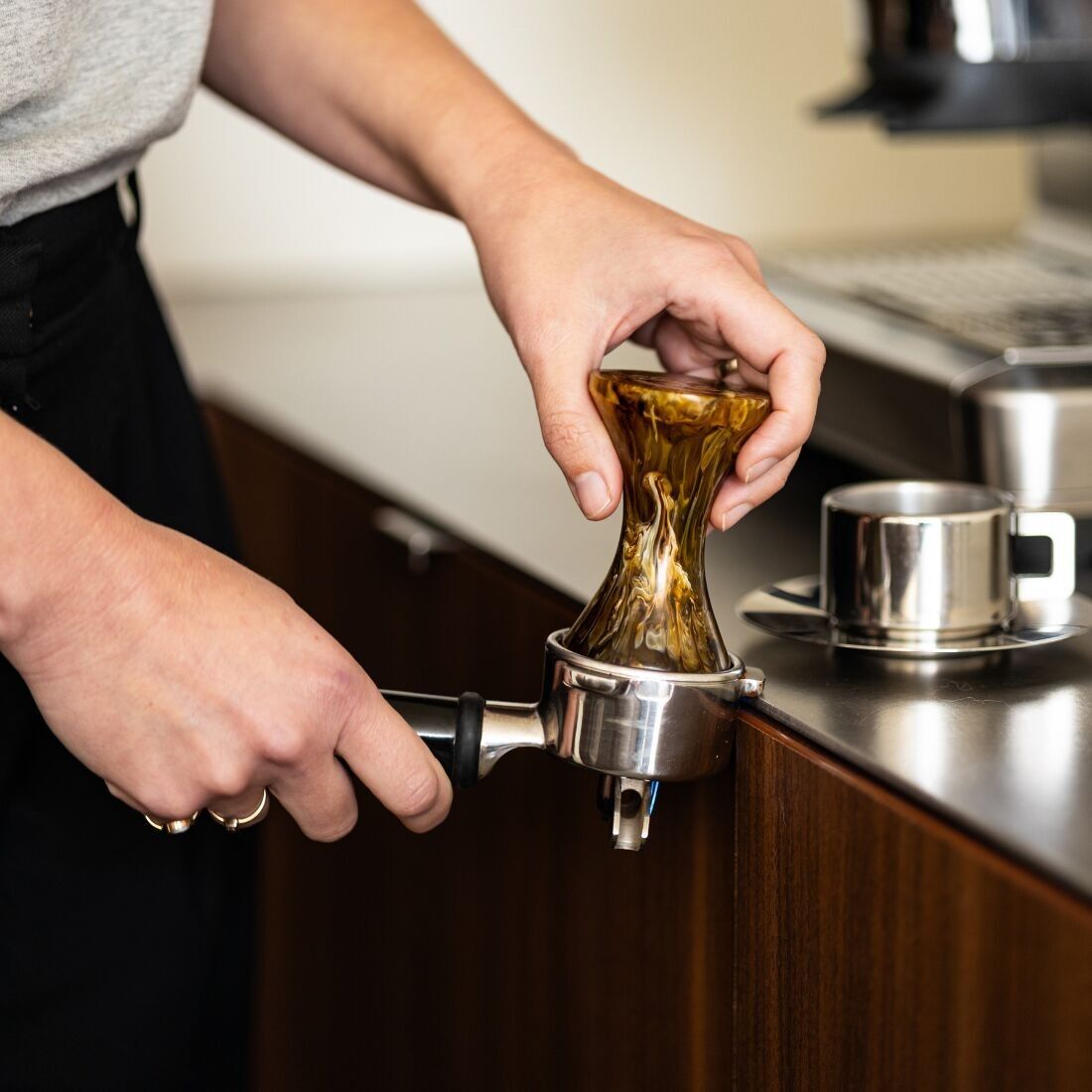 Espresso tamper | Pavone | Tiger