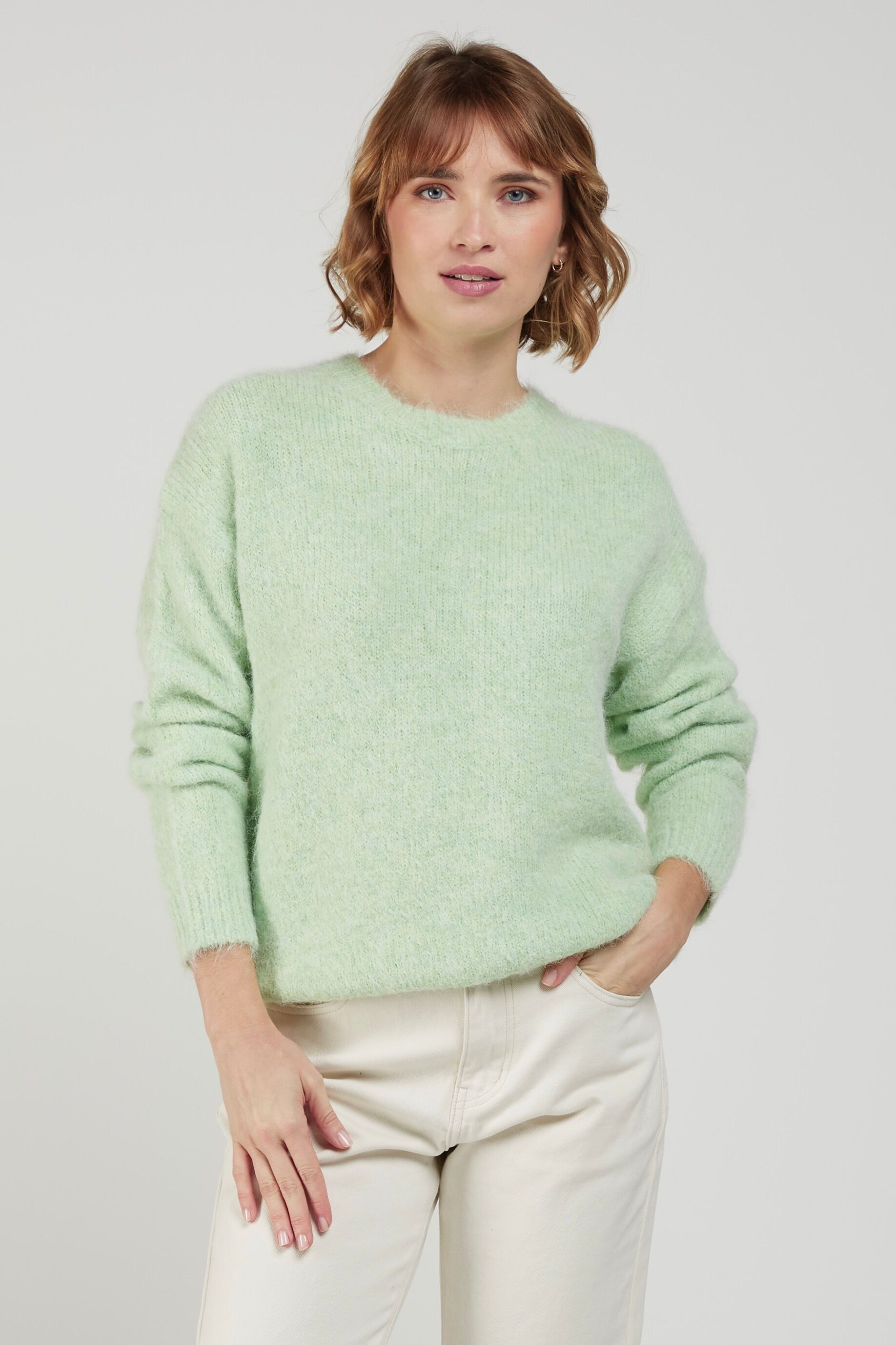 JACOB - Soft Knit Sweater Wool & Recycled