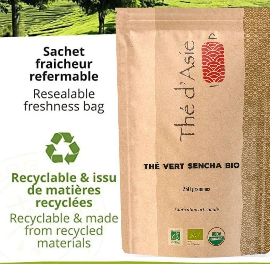 Green Tea - Sencha - Organic - 250g - VS250
