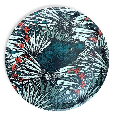 Belourso round tray - Safari Collection