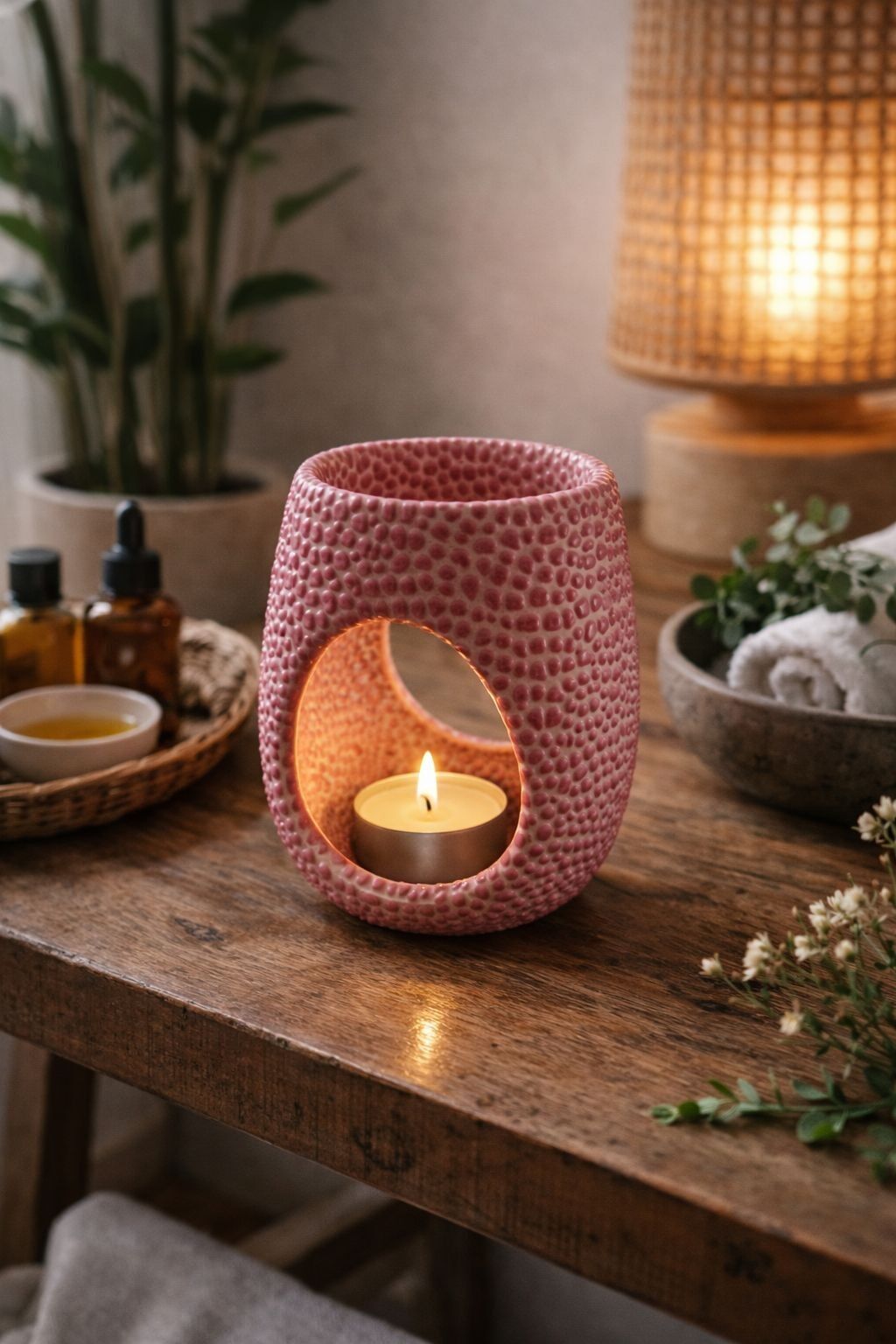 Parfümbrenner - Rosa Python