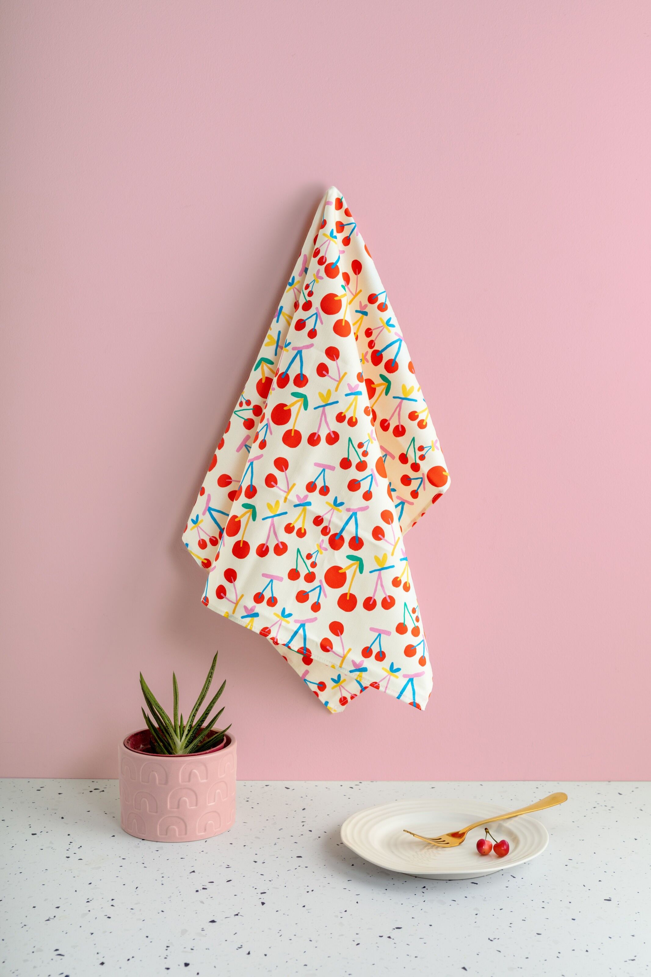 Tea Towel Cherry