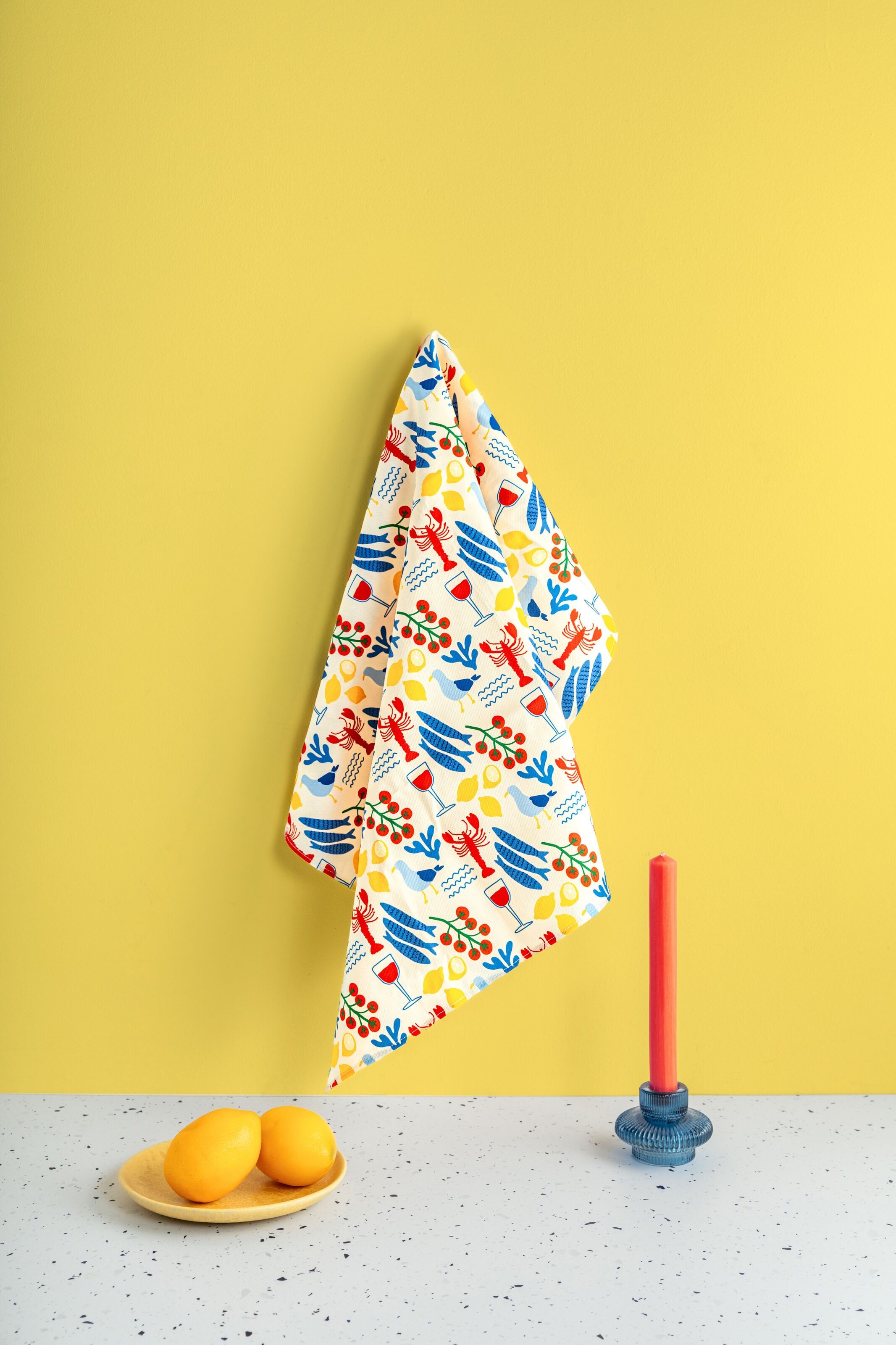 Tea Towel Mediterranean