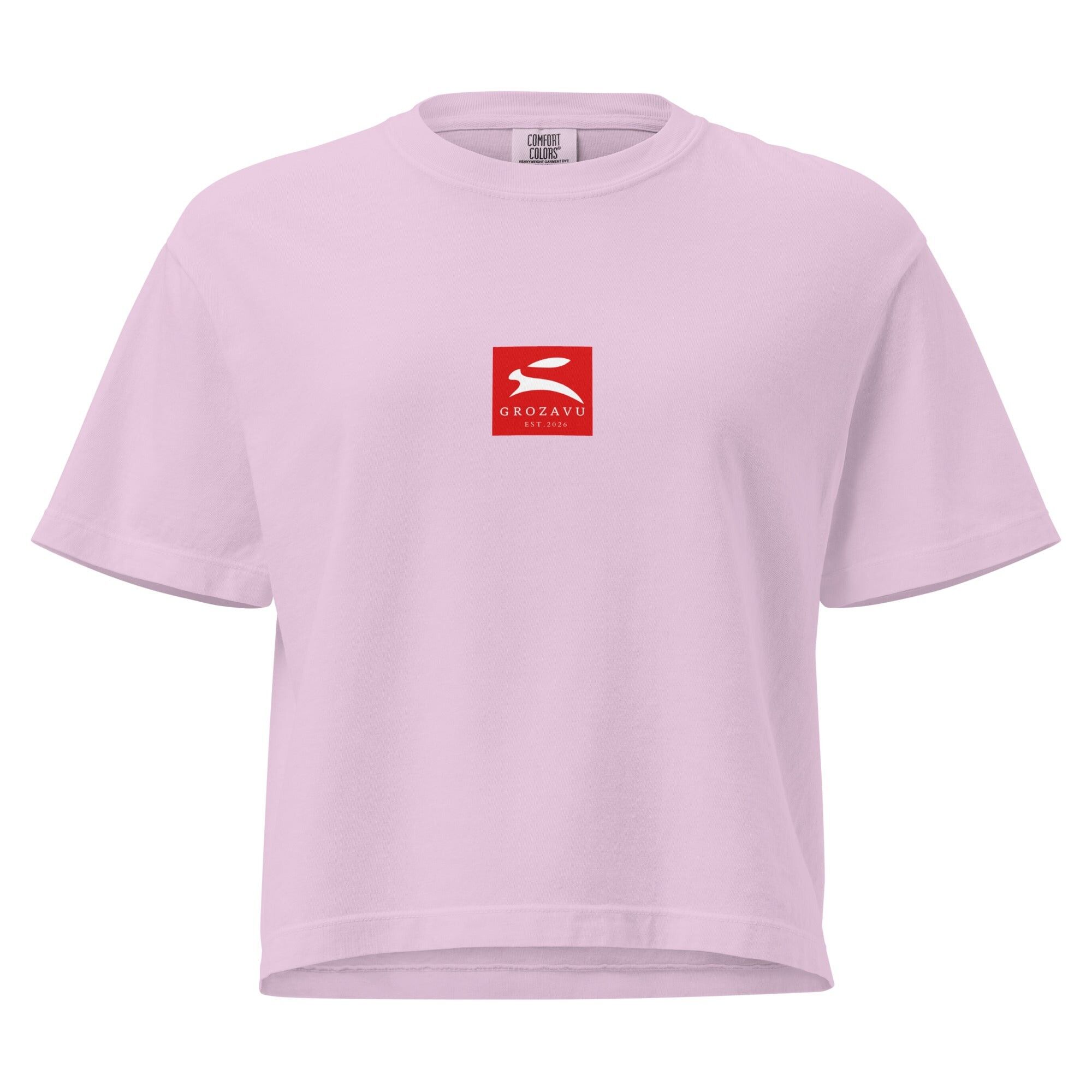 Women's heavyweight boxy tee