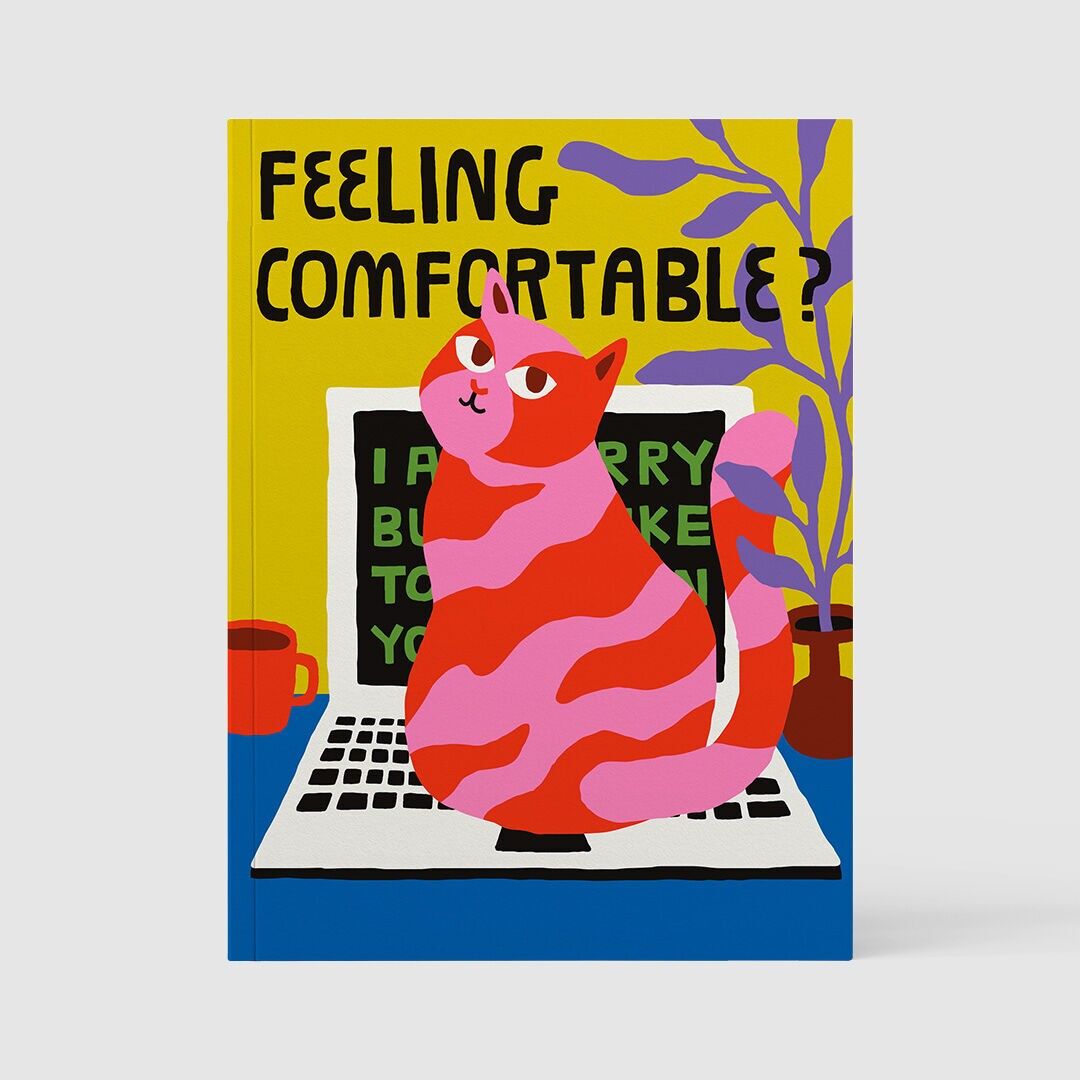 Plain Notebook - Illustrated Cover - Comfortable (16x21,5cm)