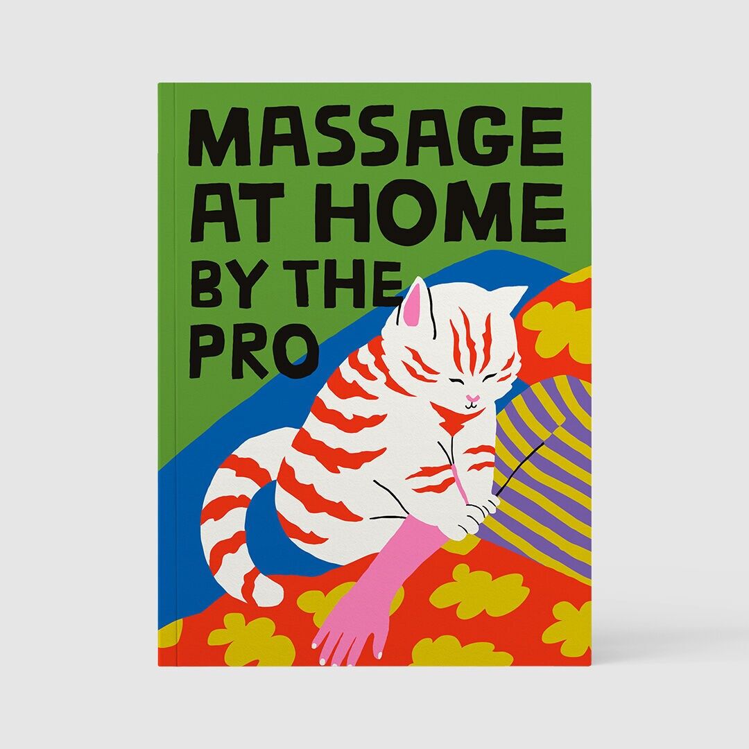Plain Notebook - Illustrated Cover - Massage (16x21,5cm)