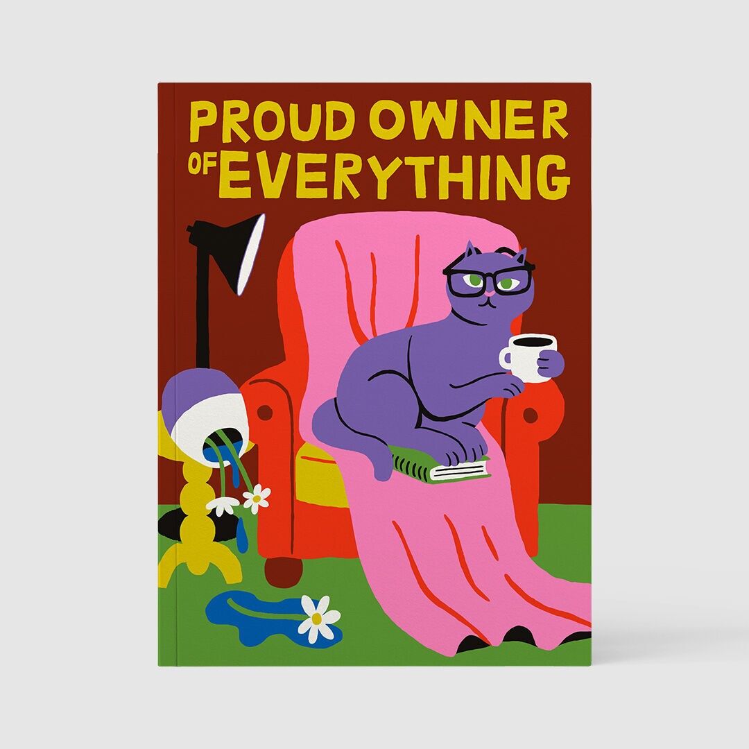 Plain Notebook - Illustrated Cover - Proud Owner (16x21,5cm)