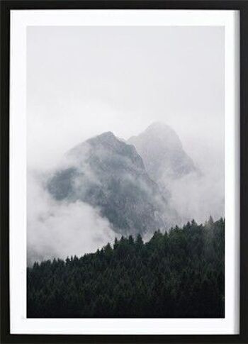 Affiche de brouillard de montagne_1 1