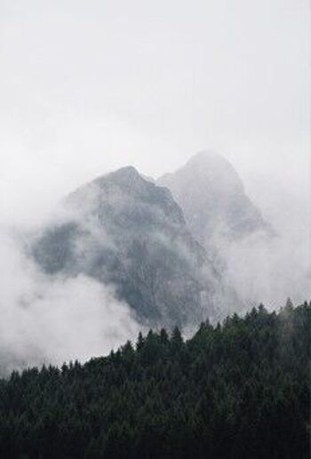 Affiche de brouillard de montagne_1 2