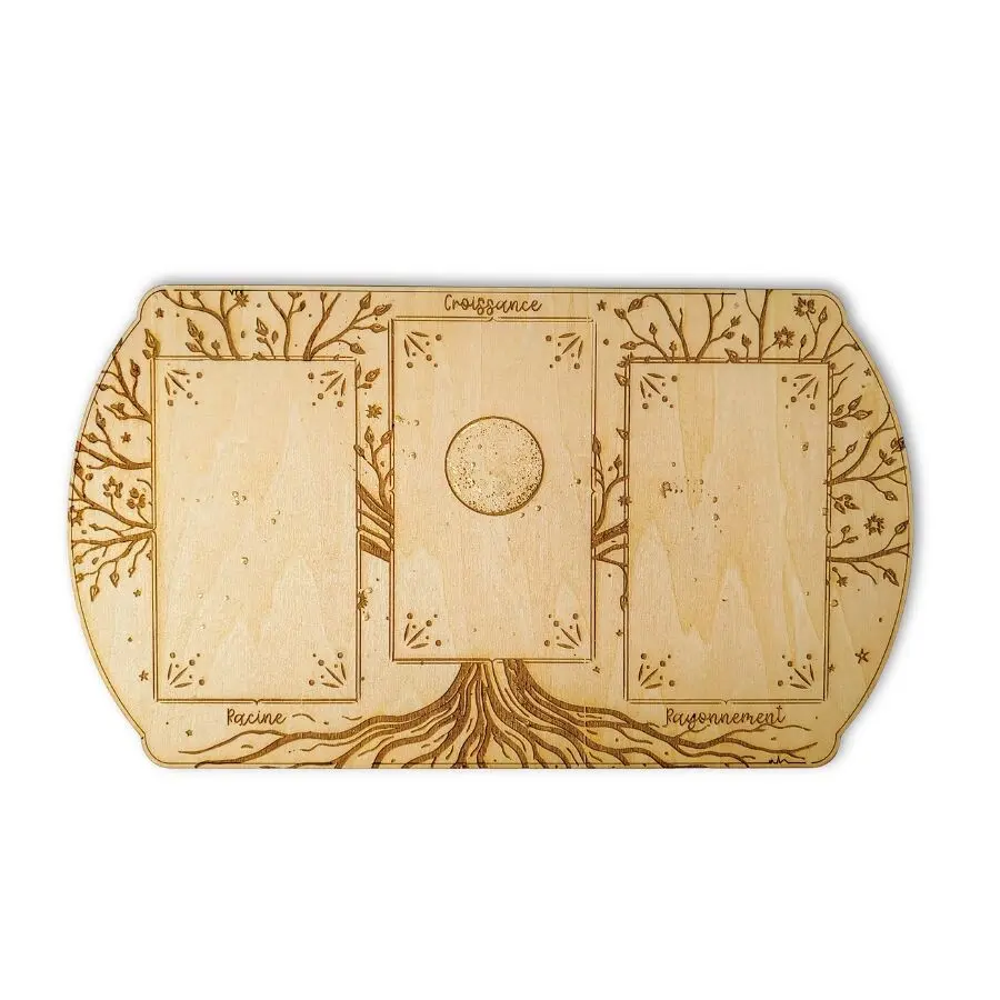 Buy wholesale Tarot reading deck with 3 cards - FSC Linden wood ...