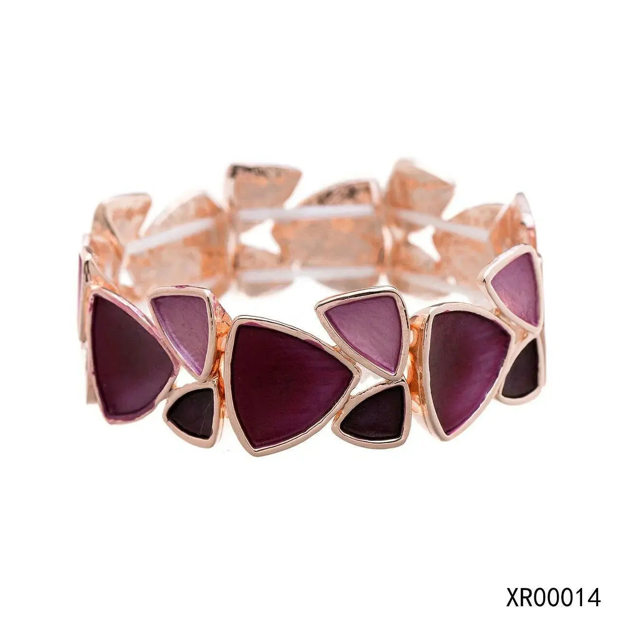 Bracelet Or 18 Carats - Motif Trèfle Et Tortue En Nacre - Poids 6.53g - Occasion