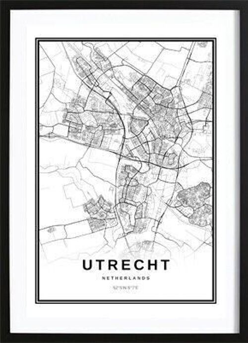 Utrecht Stadskaart Poster_4