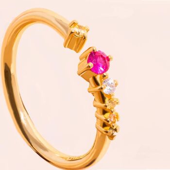 Bague Orchidée 5