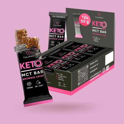 KETO MCT Bar Brownie Crisp