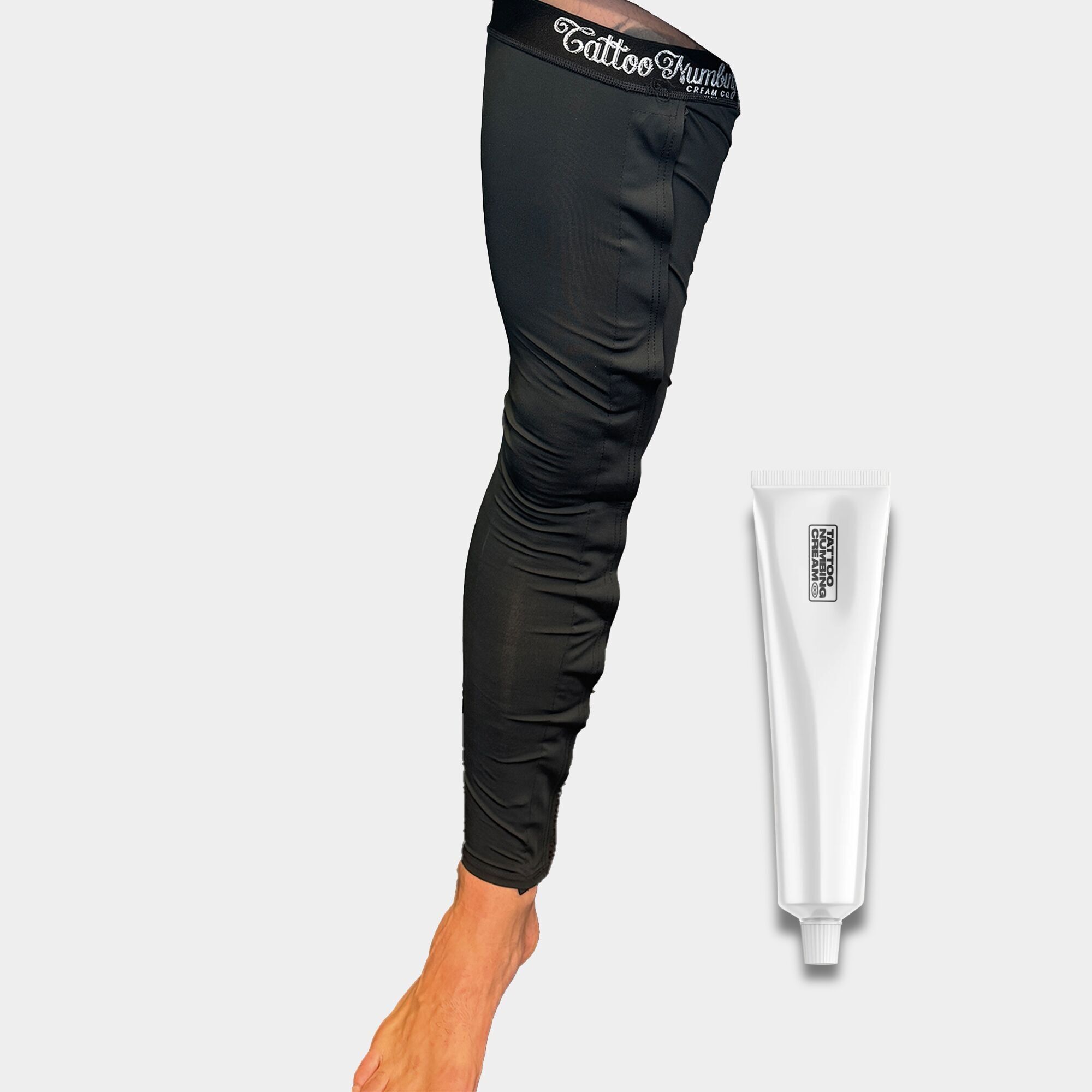 Ensemble manchon de jambe pour homme et crème XL