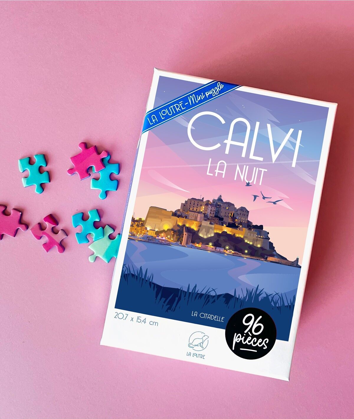 Mini-Puzzle - 96 pieces: Calvi