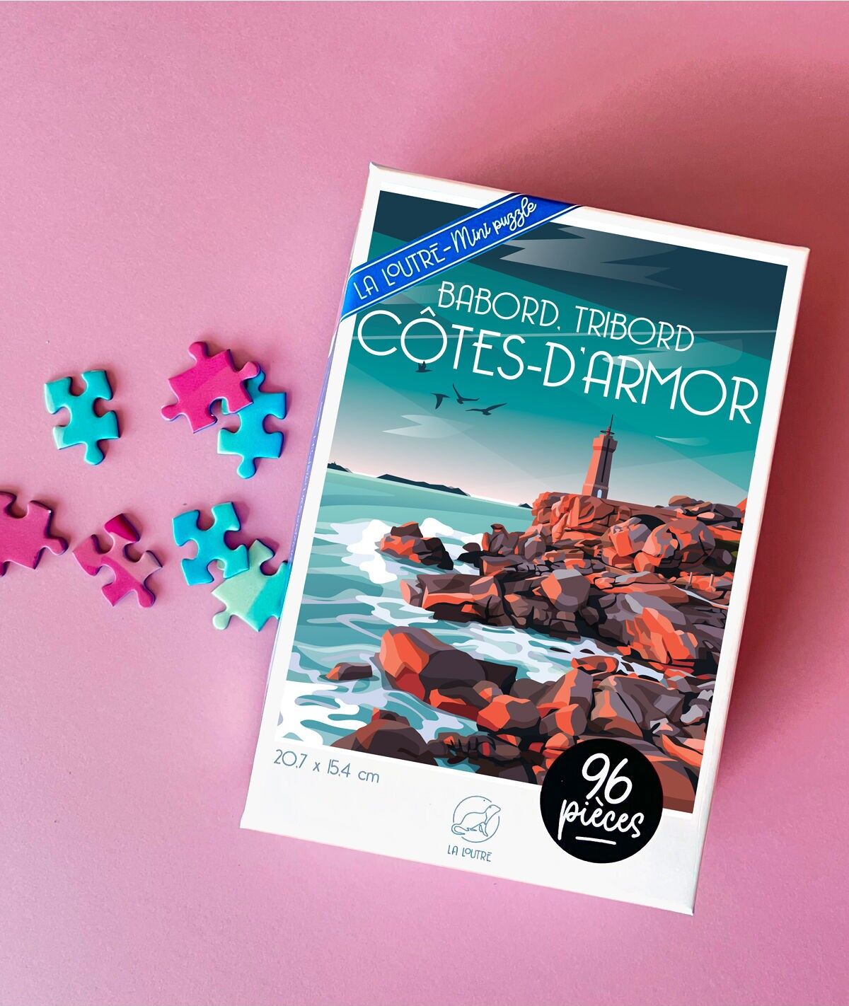 Mini-Puzzle - 96 pieces: Côtes d'Armor