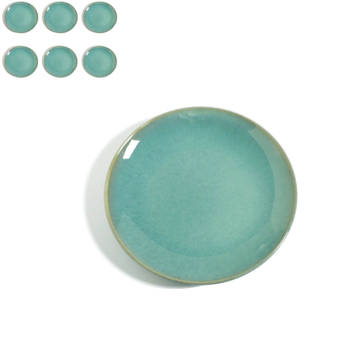 LAGOON - 6 Small plates - ⌀ 20 cm