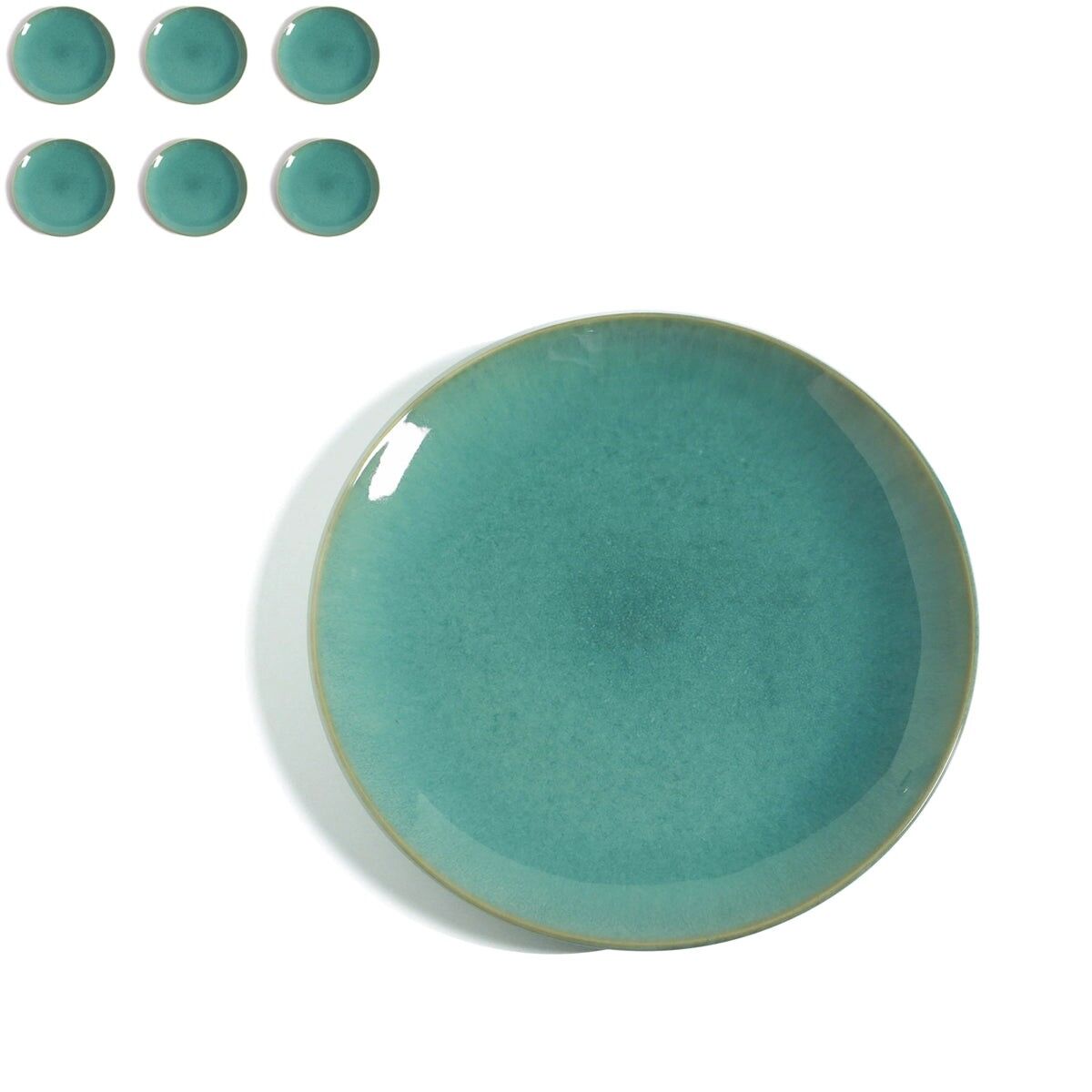 LAGOON - 6 Large Plates - ⌀ 26 cm