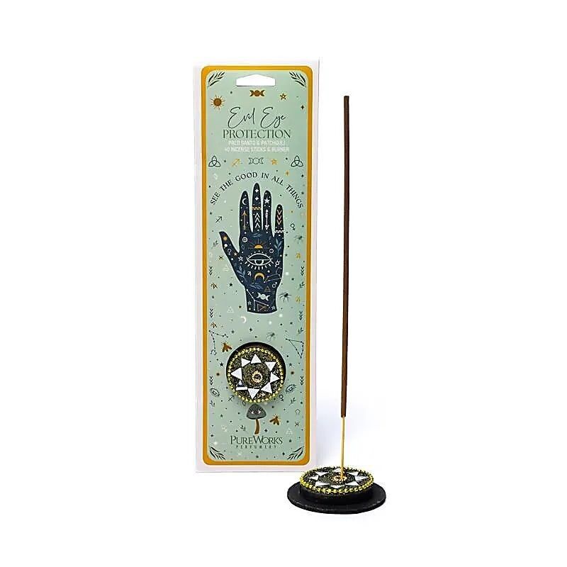 Celestial Magic Evil Eye Protection Incense + Incense Holder 🧿