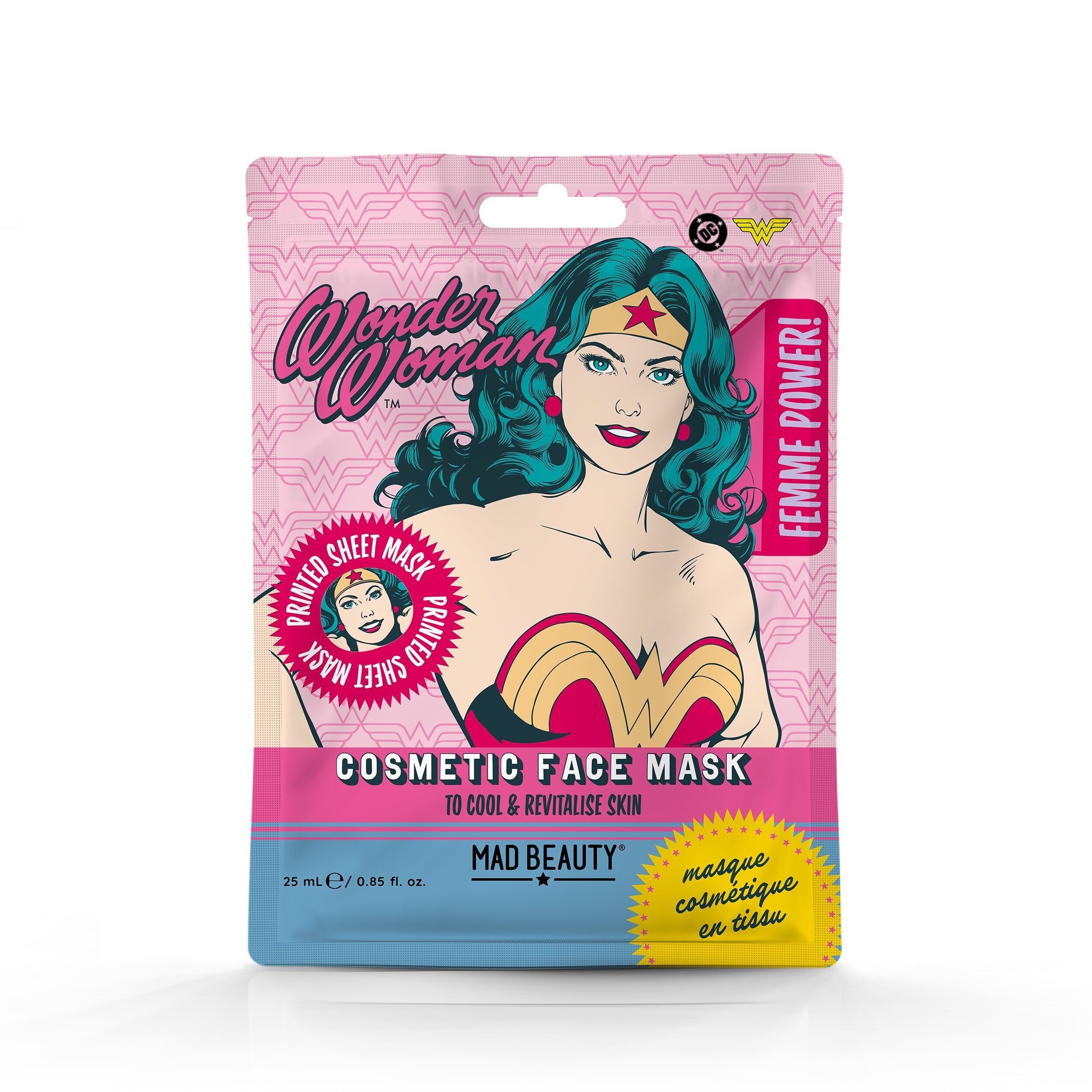 DC Femme Power Cosmetic Face Mask - Wonder Woman