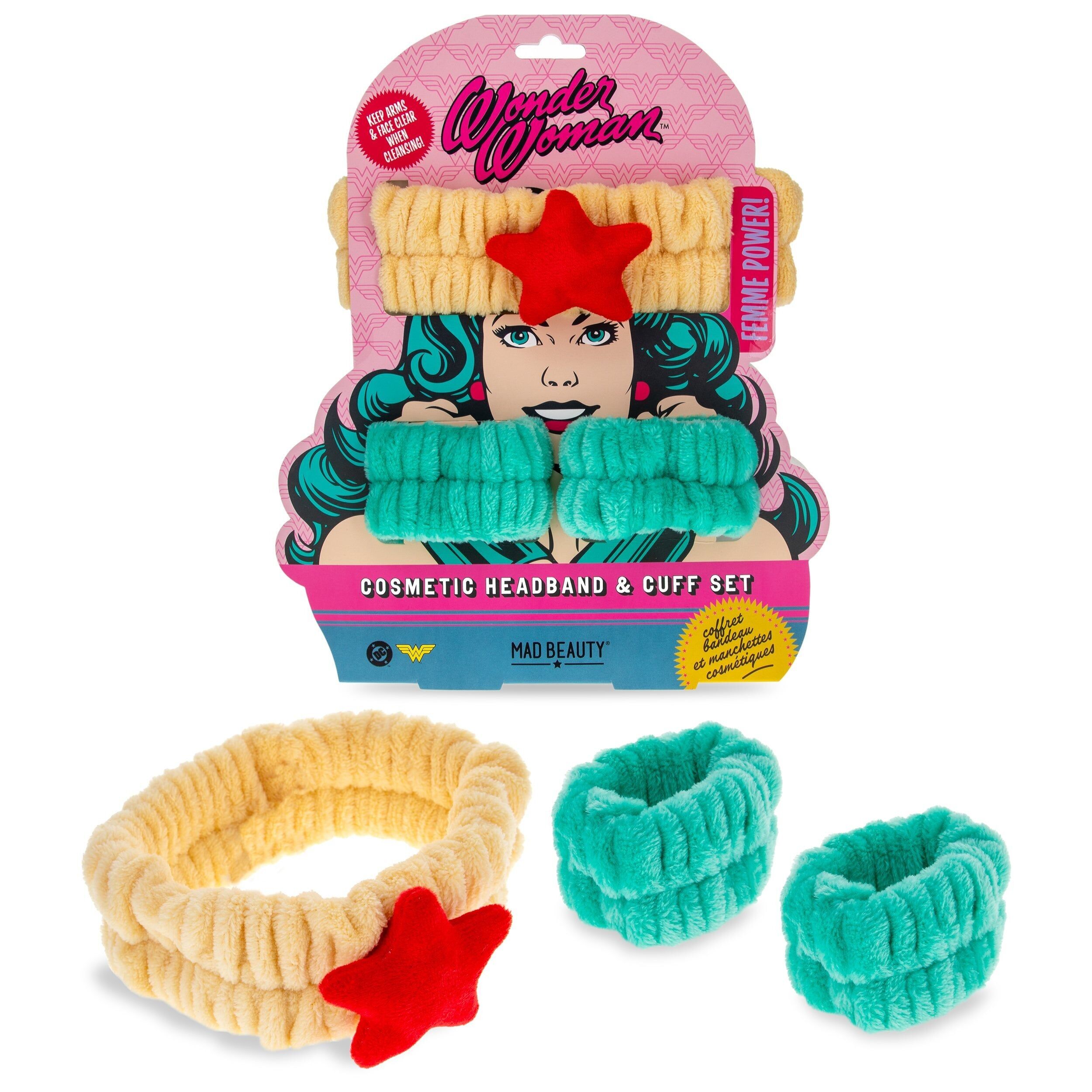 DC Femme Power Cosmetic Headband & Cuff Set - Wonder Woman