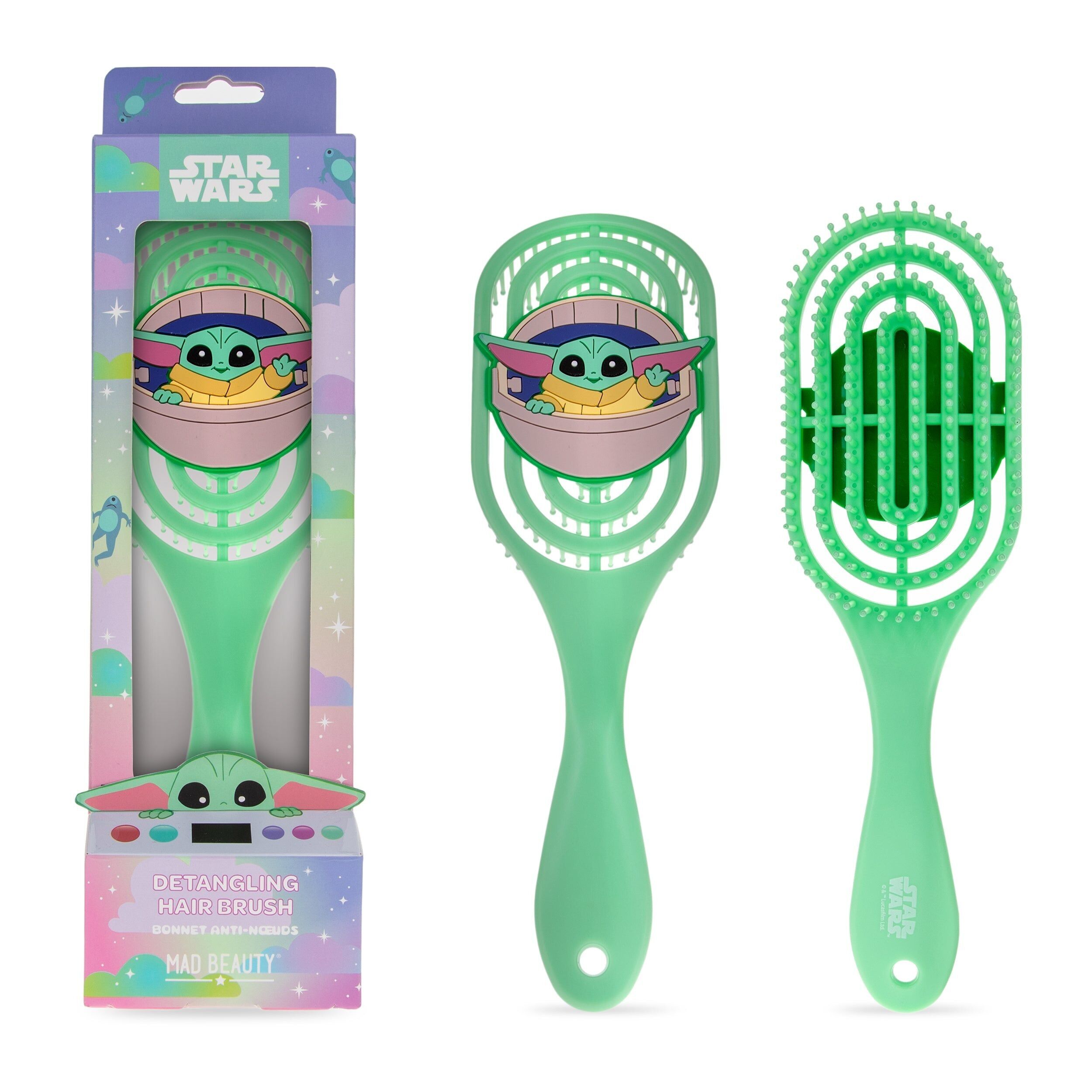 Grogu Galaxy Detangling Hairbrush