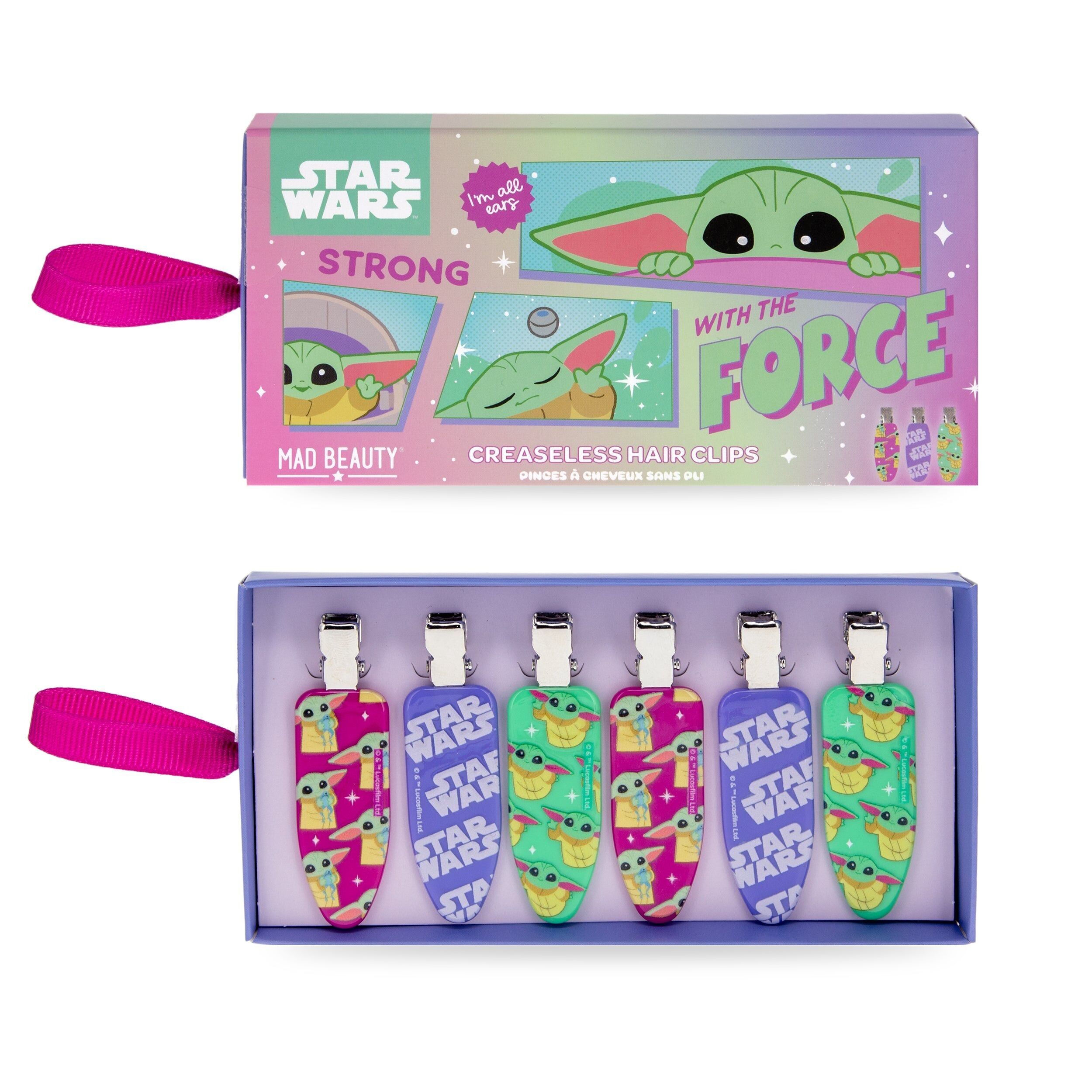 Grogu Galaxy Creaseless Clips