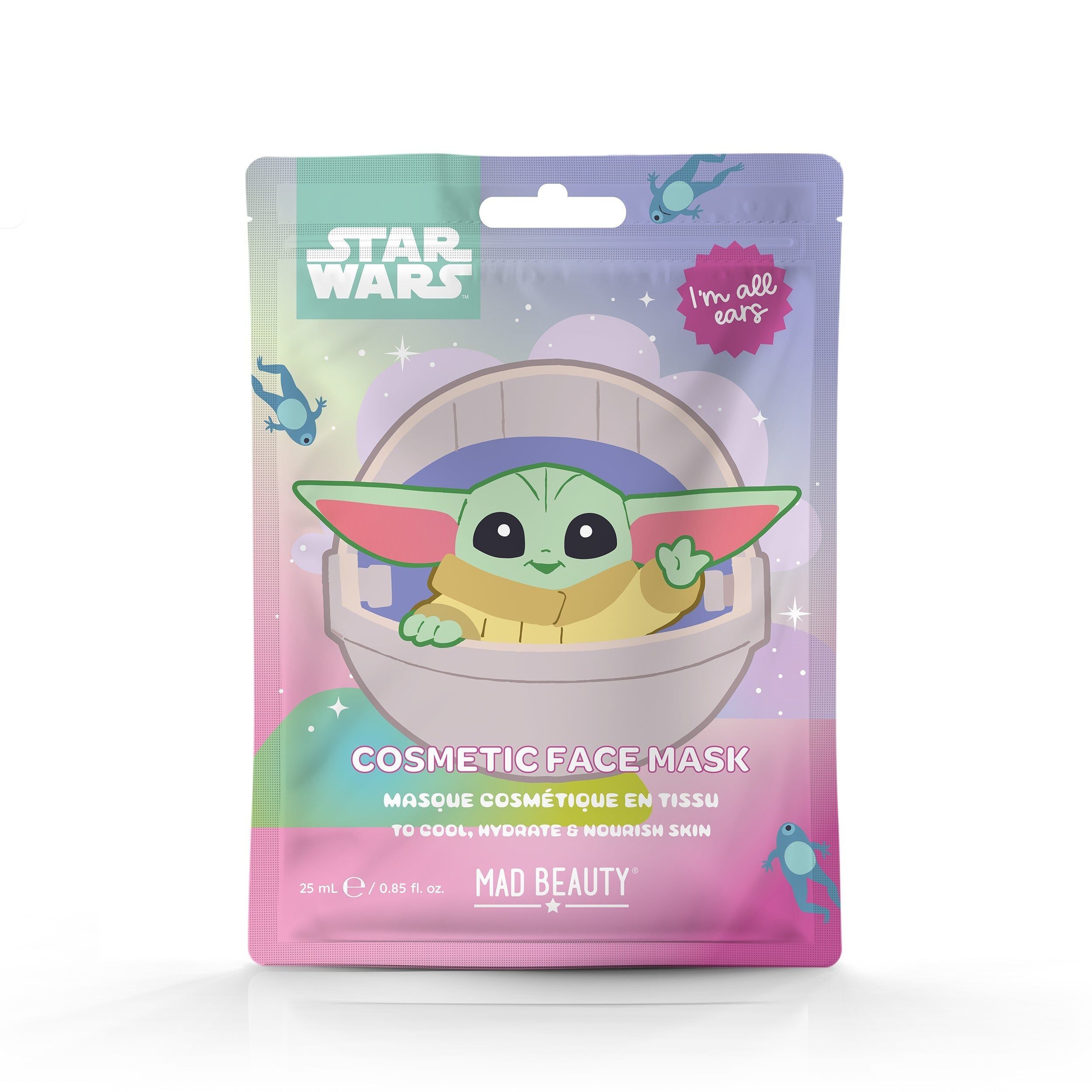 Grogu Galaxy Cosmetic Face Mask