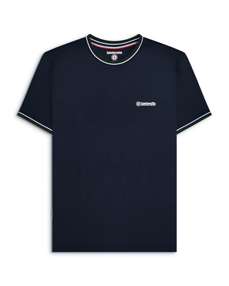 Twin Tipped Polo Navy White/Green SS26