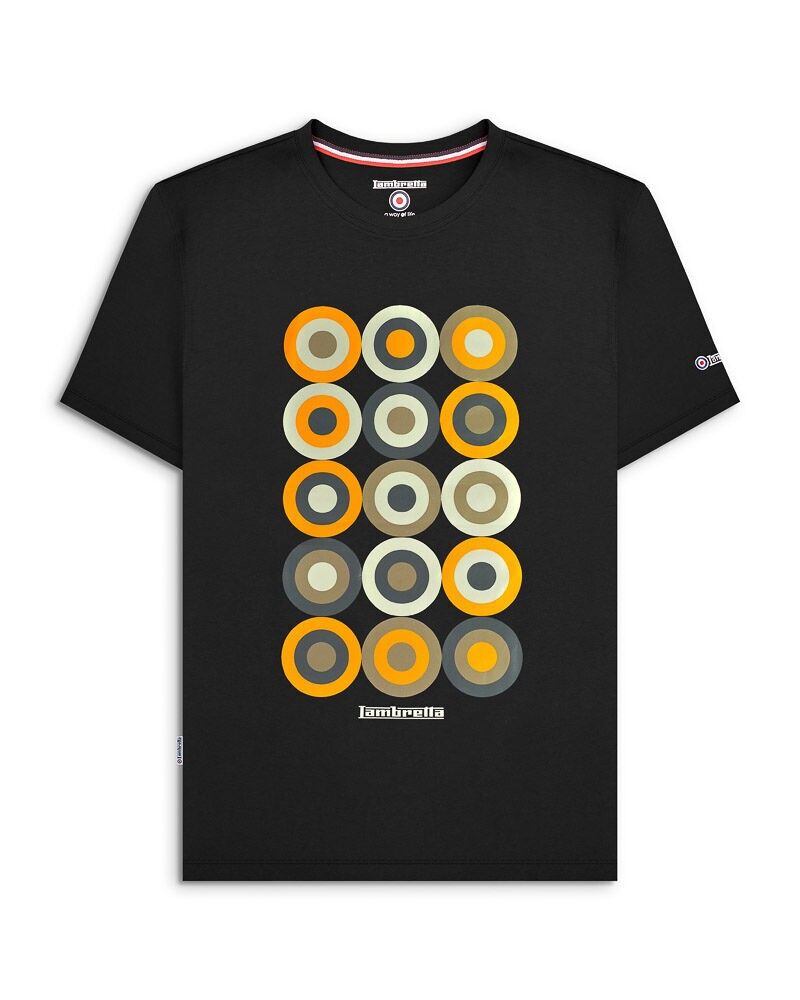 Mod Target Tee Black SS26