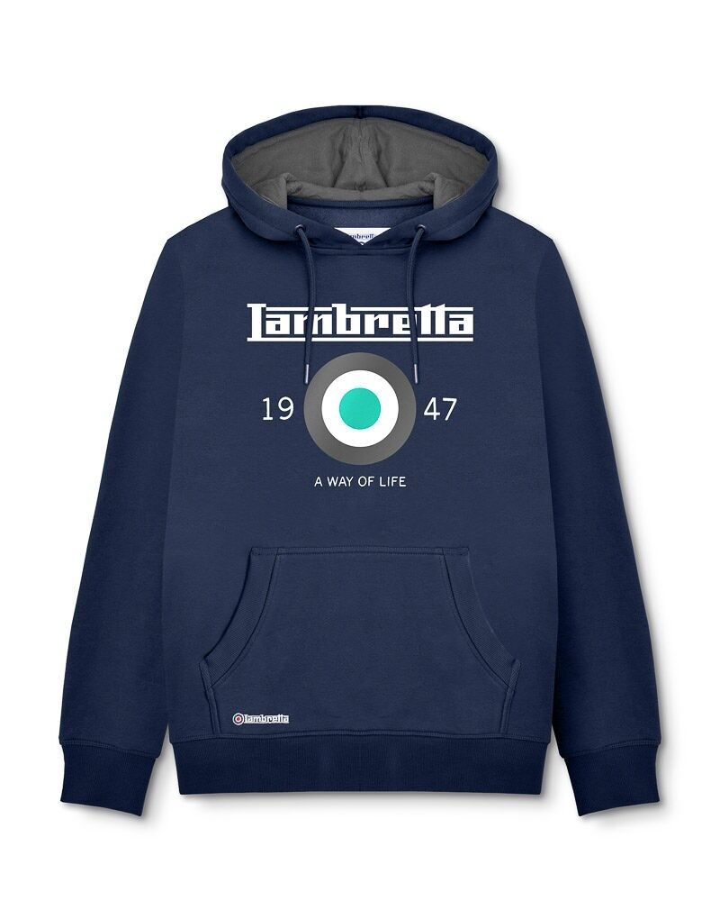 Target Hoodie Navy/Waterfall SS26