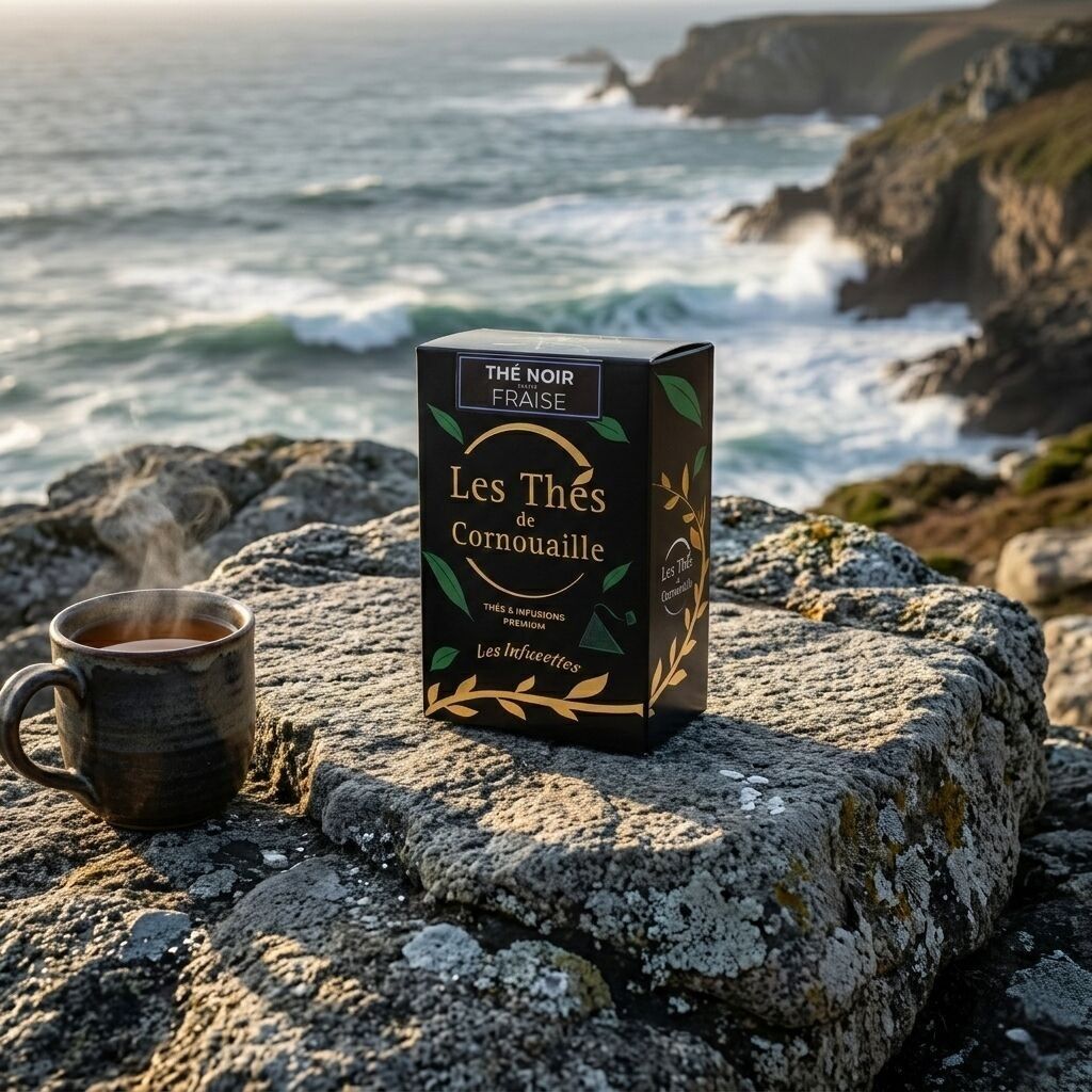 Strawberry Black Tea - 18 Pyramid Tea Bags