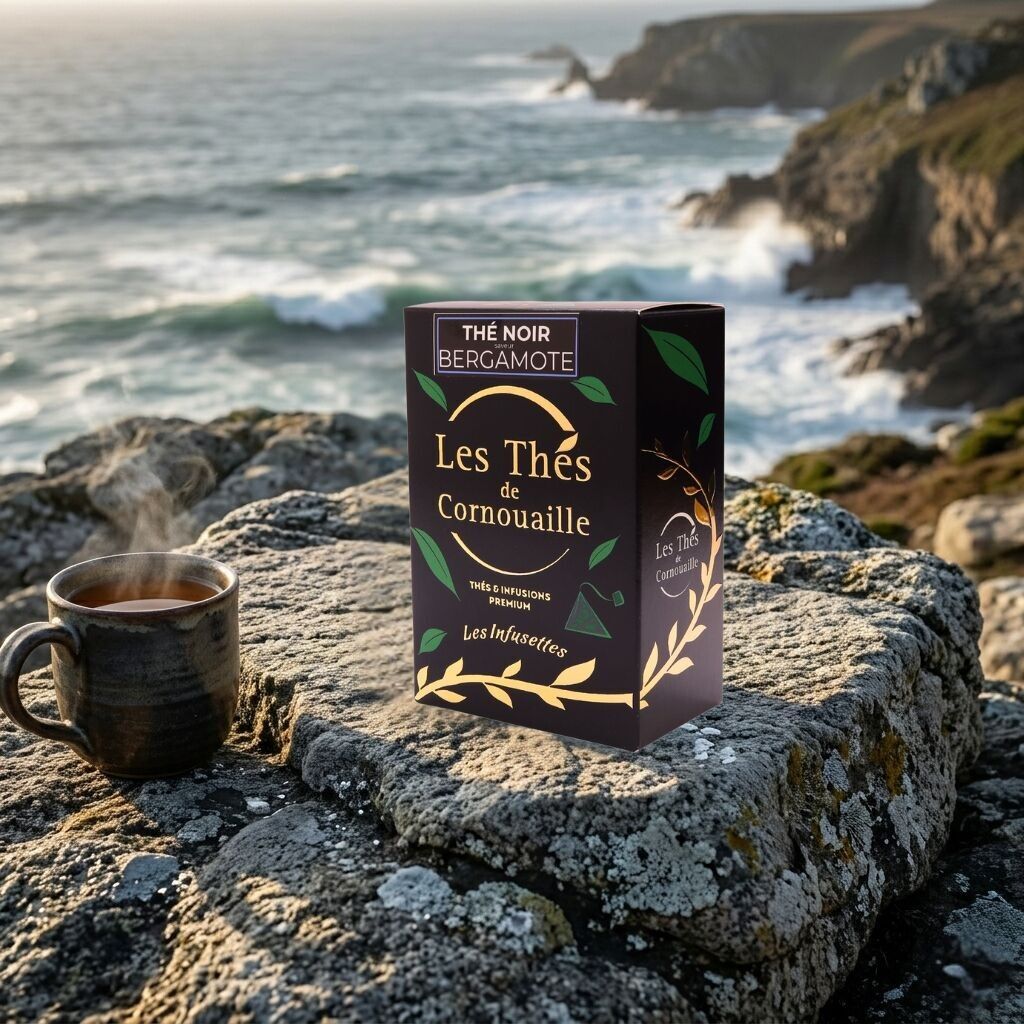 Thé noir Bergamote - 18 Infusettes Pyramides