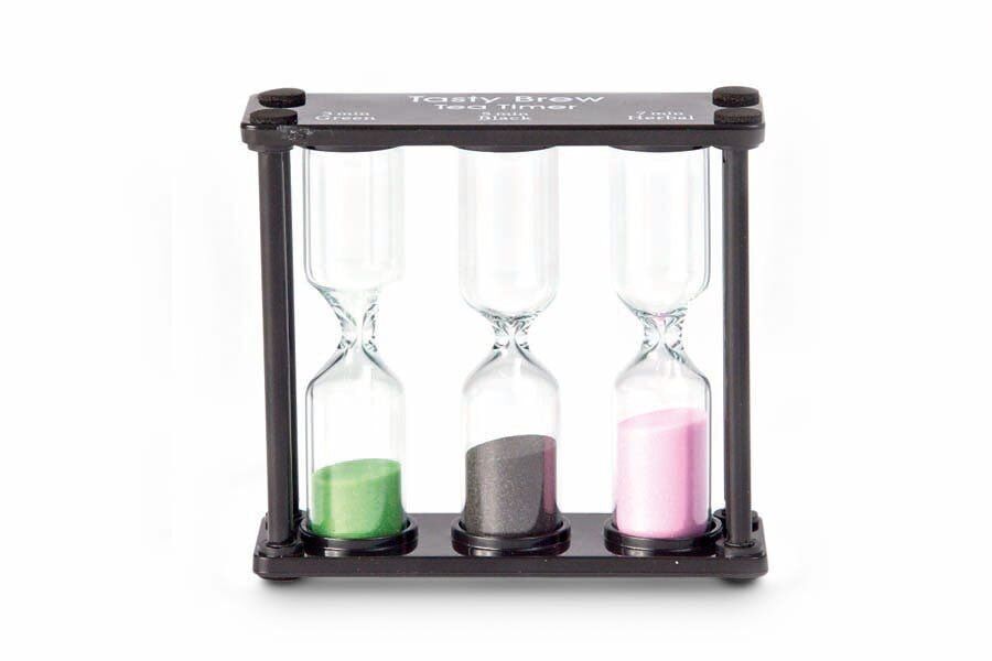 Hourglass for tea infusion - 3 steps