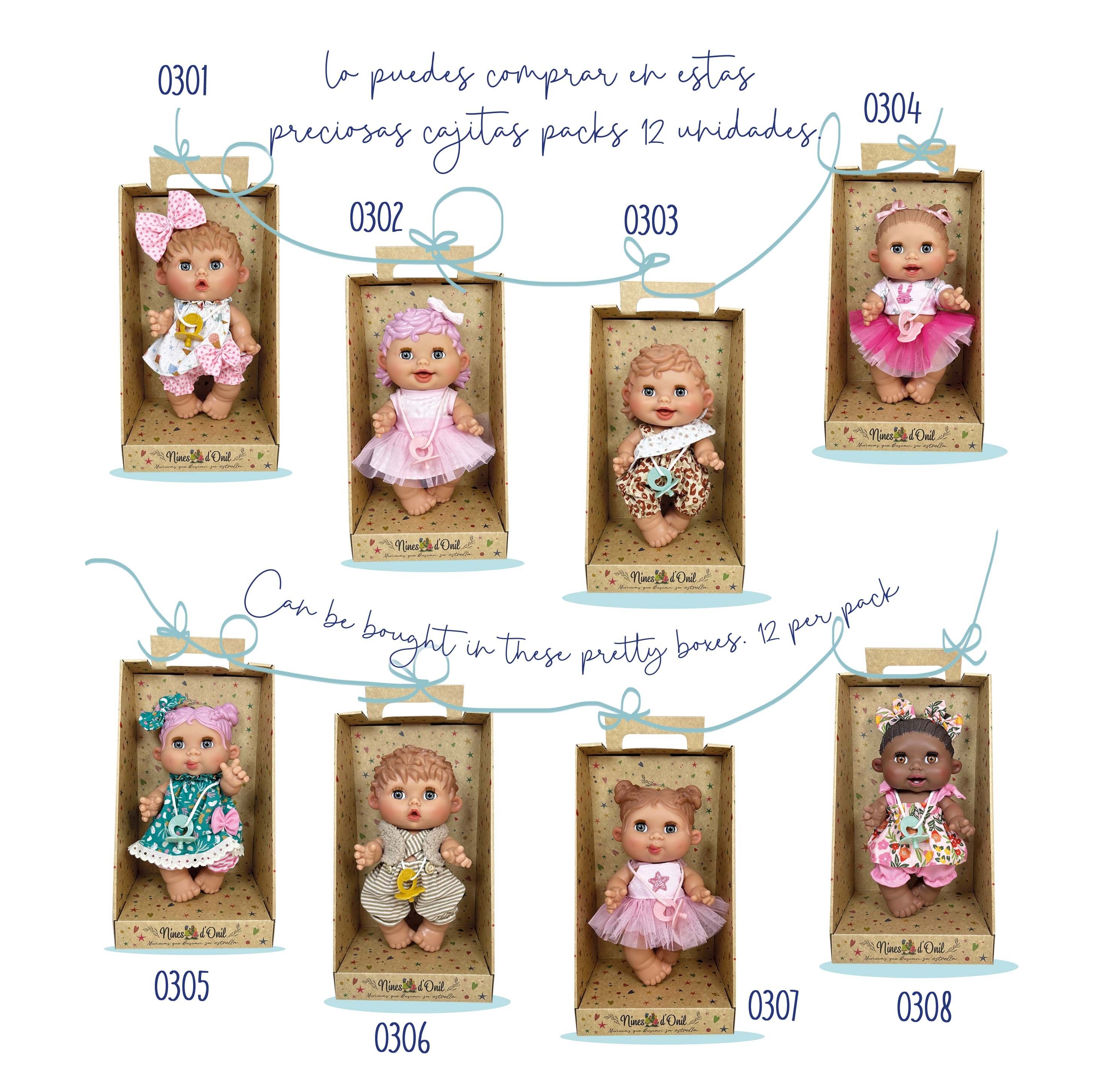 ORIGINAL STROHPUPPEN-PACKUNG MIT 12 STÜCKEN