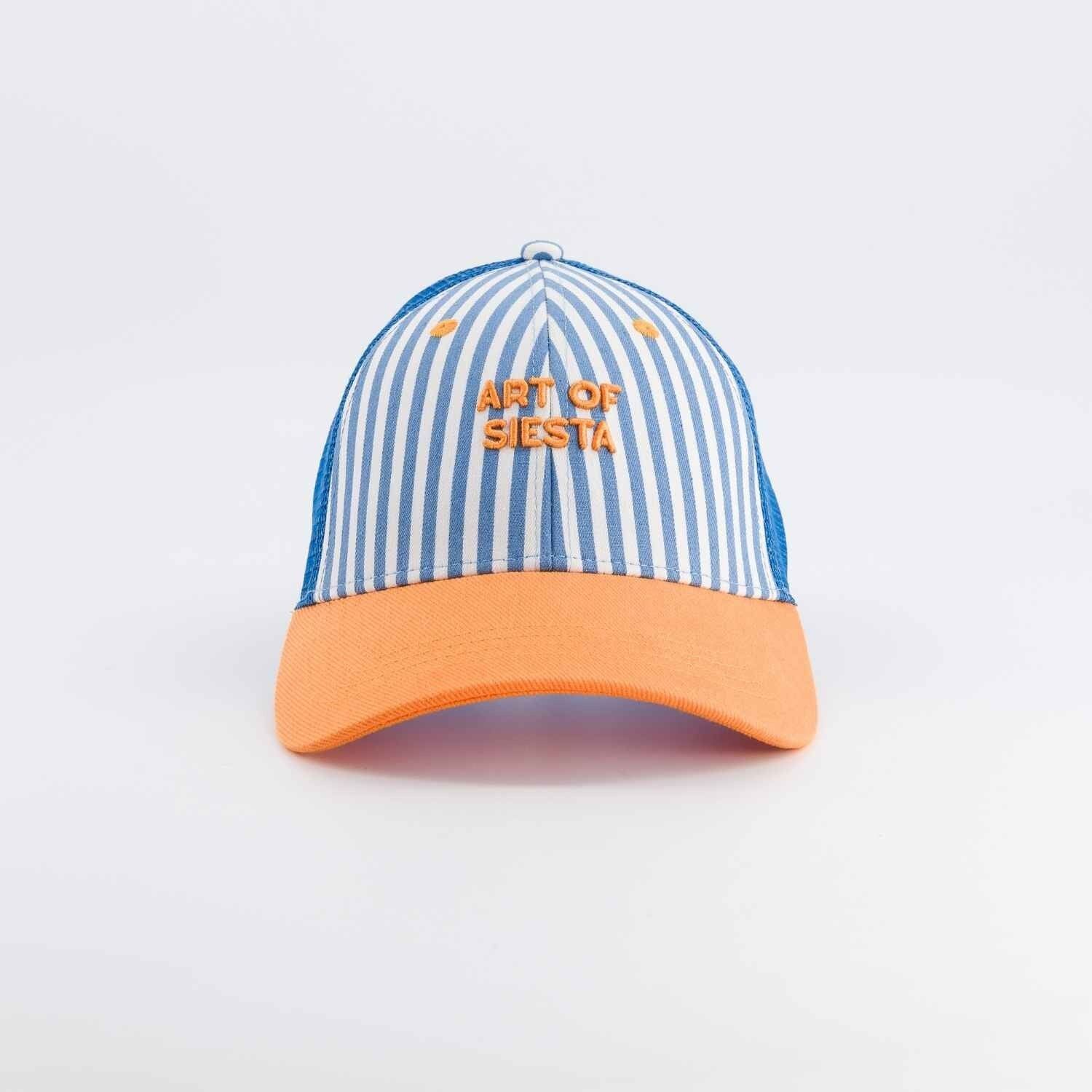 Casquette trucker rayée Art of Siesta | Enfant ou Adulte