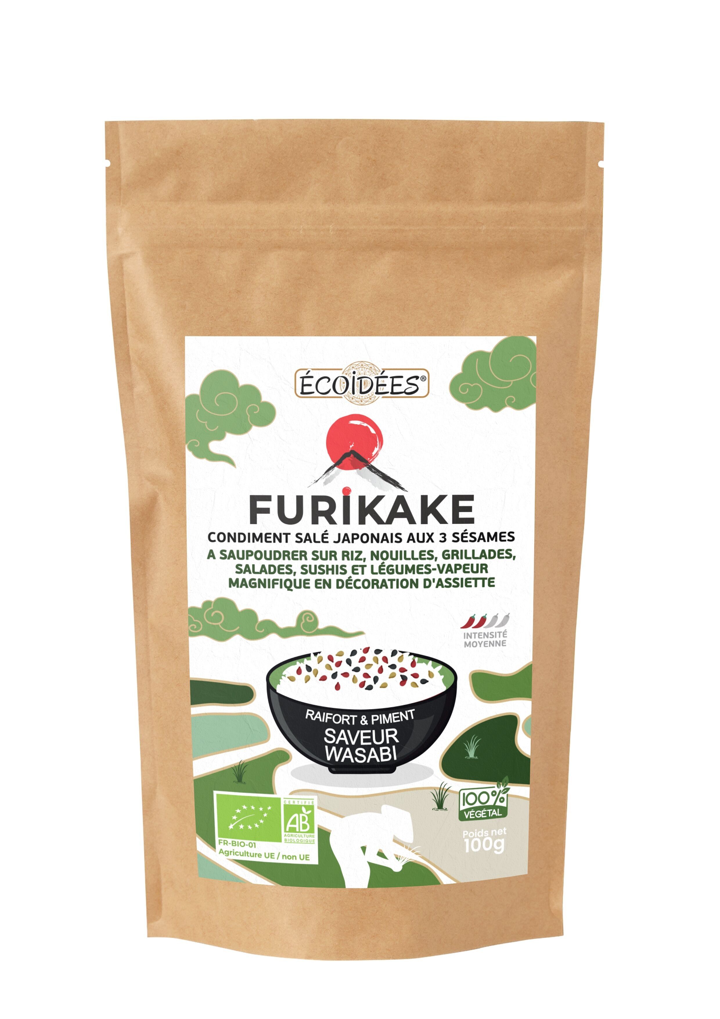 Furikaké saveur Wasabi BIO