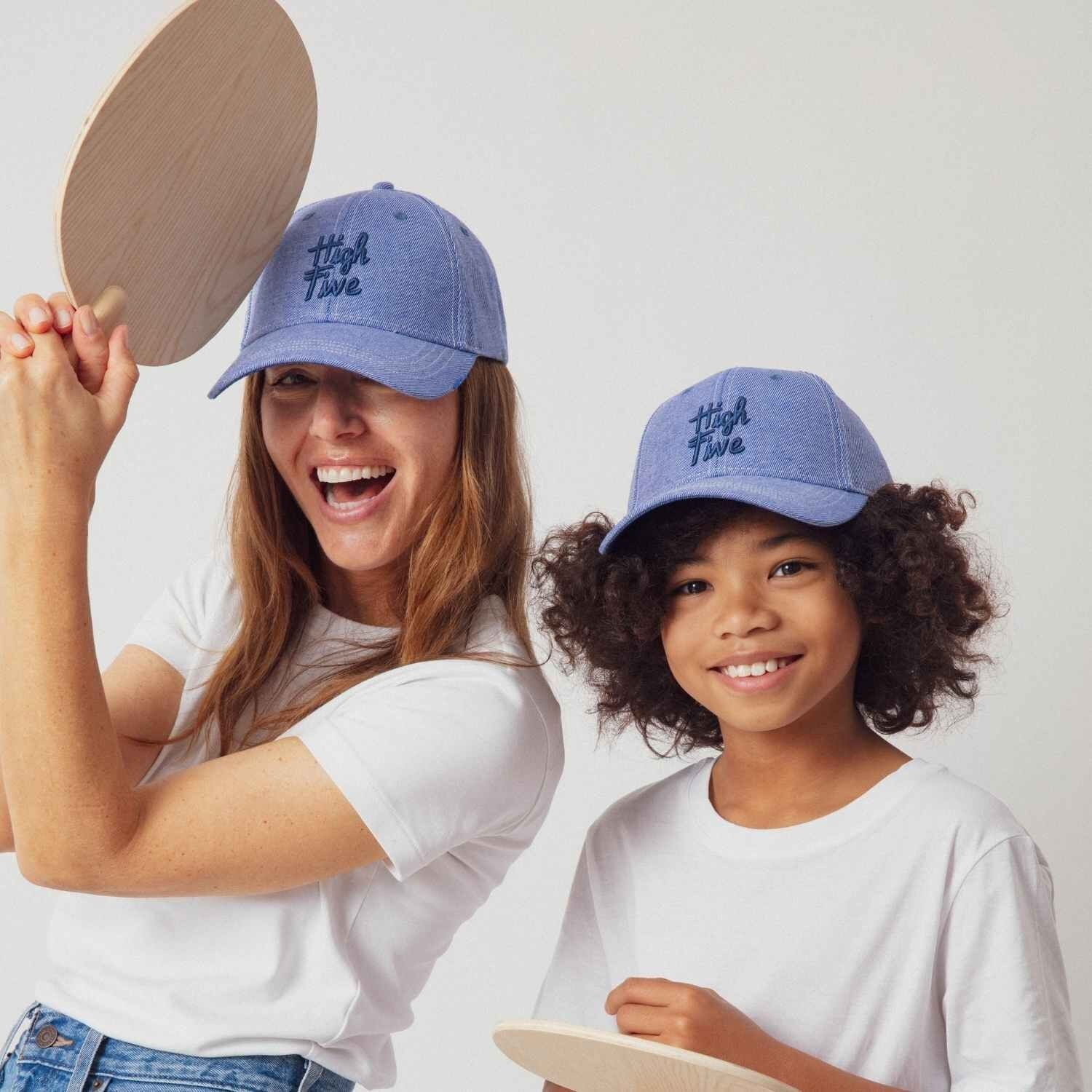 High Five denim blue cap | Child or Adult