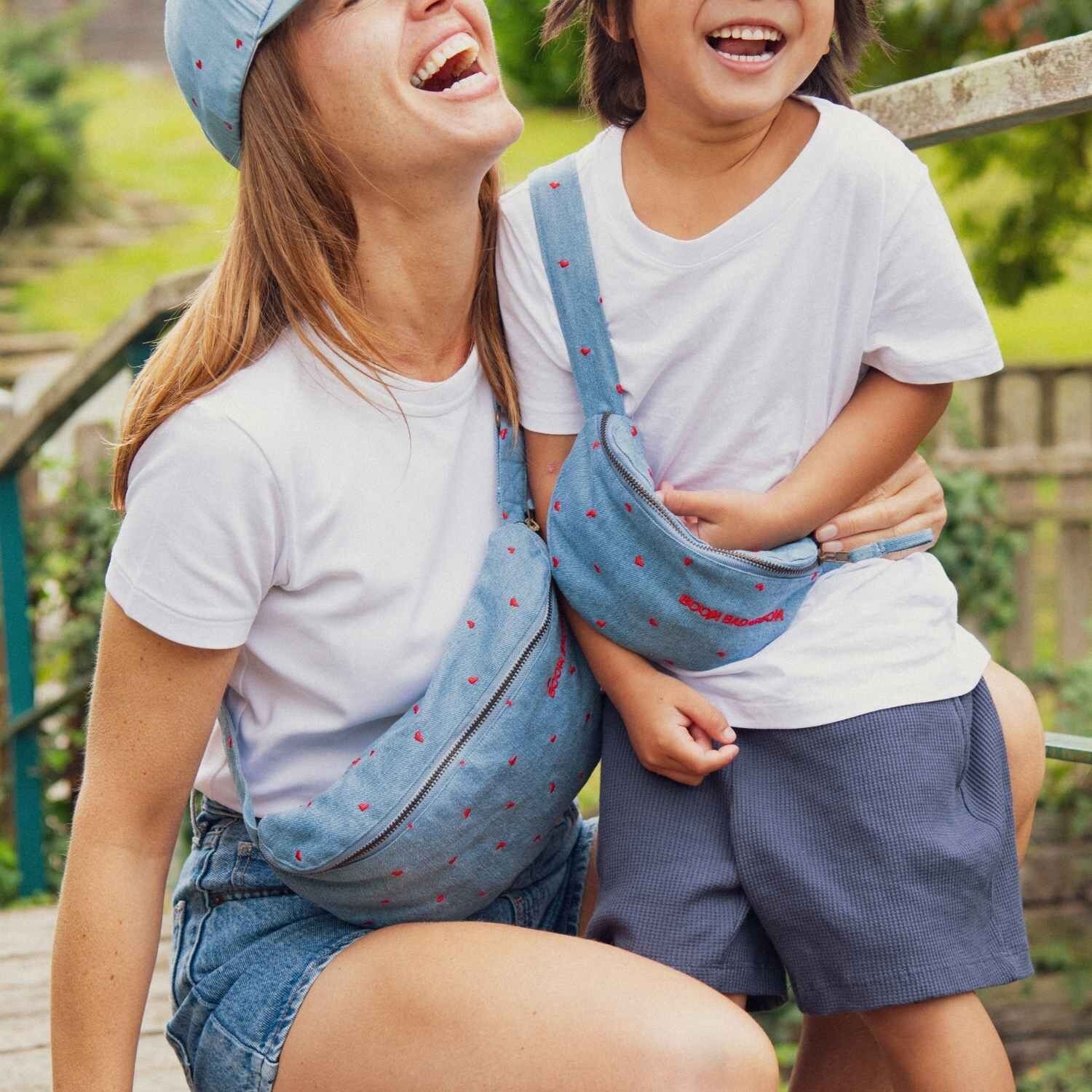 Boom Badaboom Canvas Fanny Pack | Child or Adult
