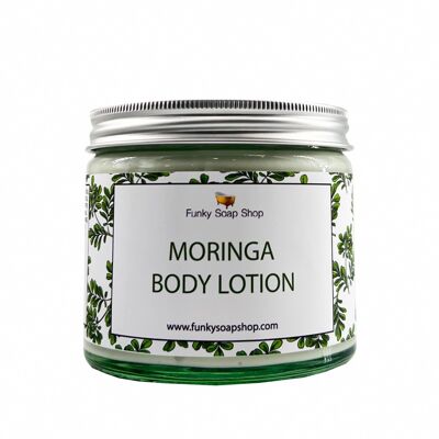 Sweet Moringa Body Lotion, Glass Tub of 250g