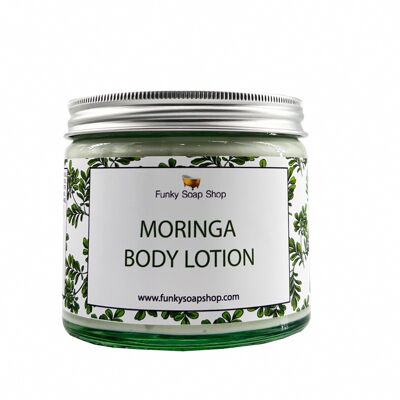 Sweet Moringa Body Lotion, Glass Tub of 250g