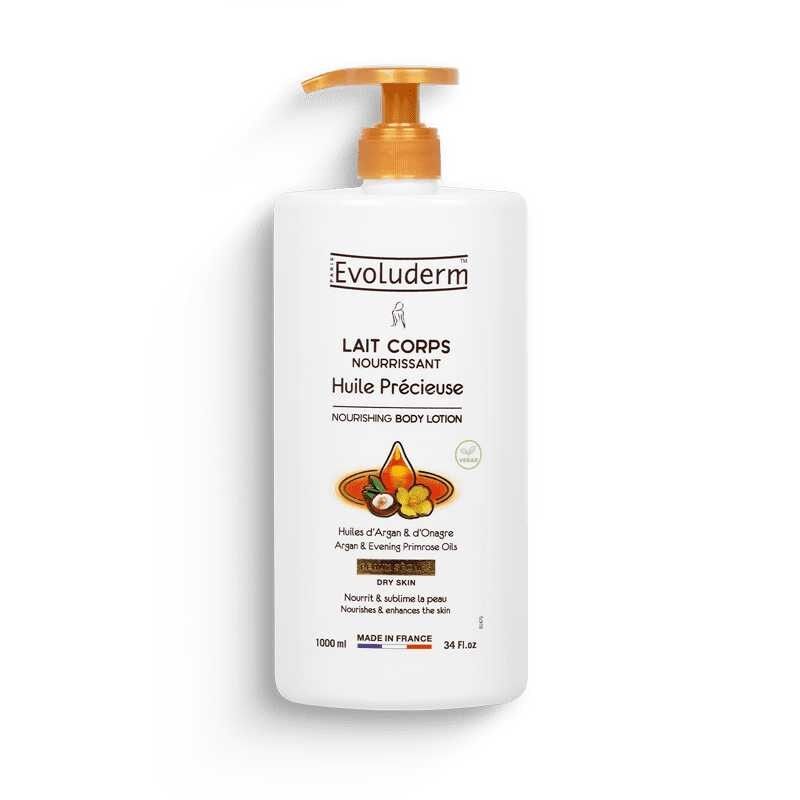 Lait Corps Ultra-Nourrissant Huile Précieuse - 1000ml - Ingrédients d'Origine Naturelle