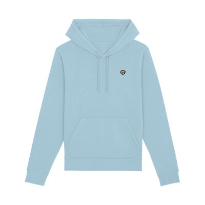 ESSENTIAL Hoodie - Signature Teddybear embroidery - Sky blue