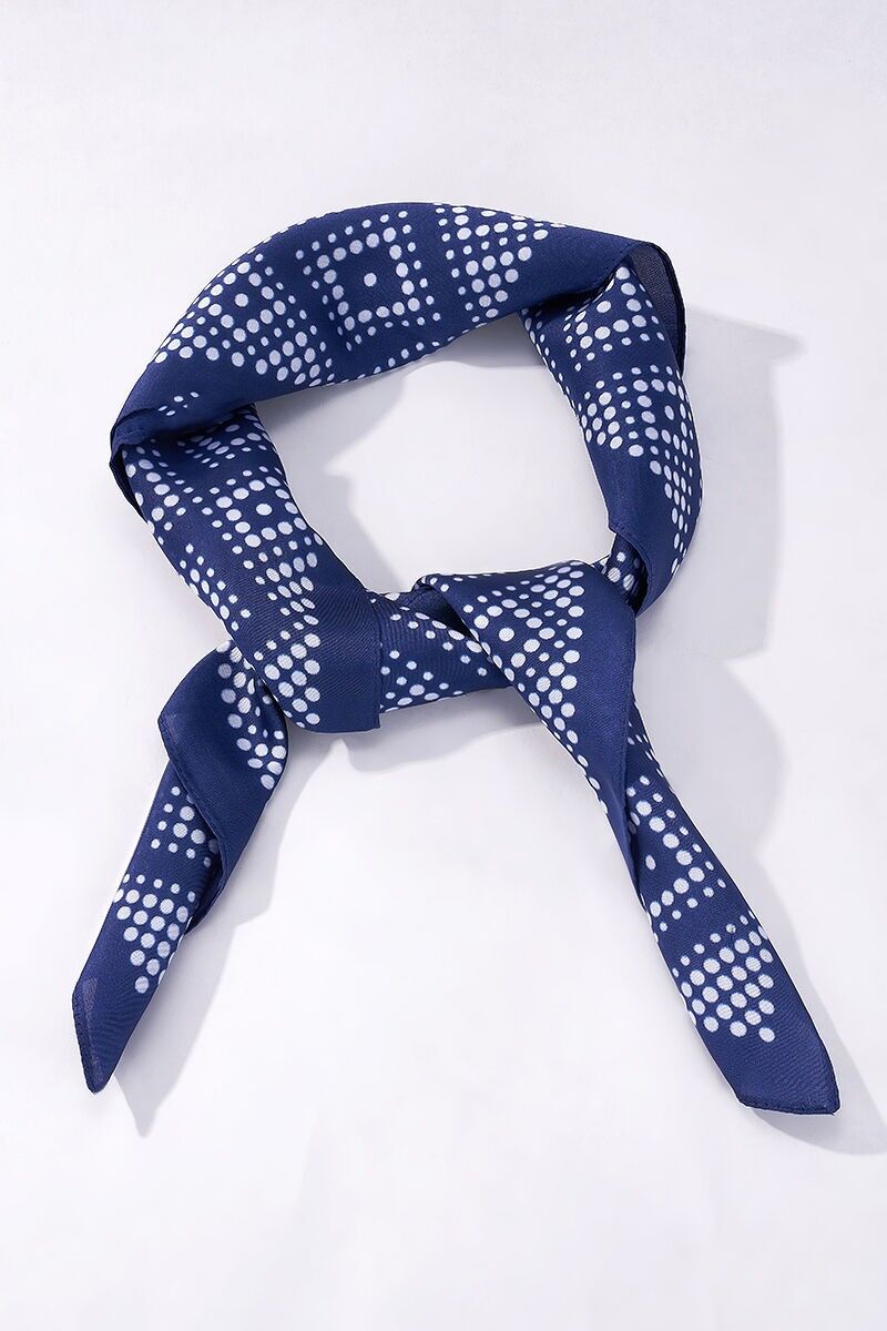 Gemusterter Schal 65 x 65 cm FL359DF