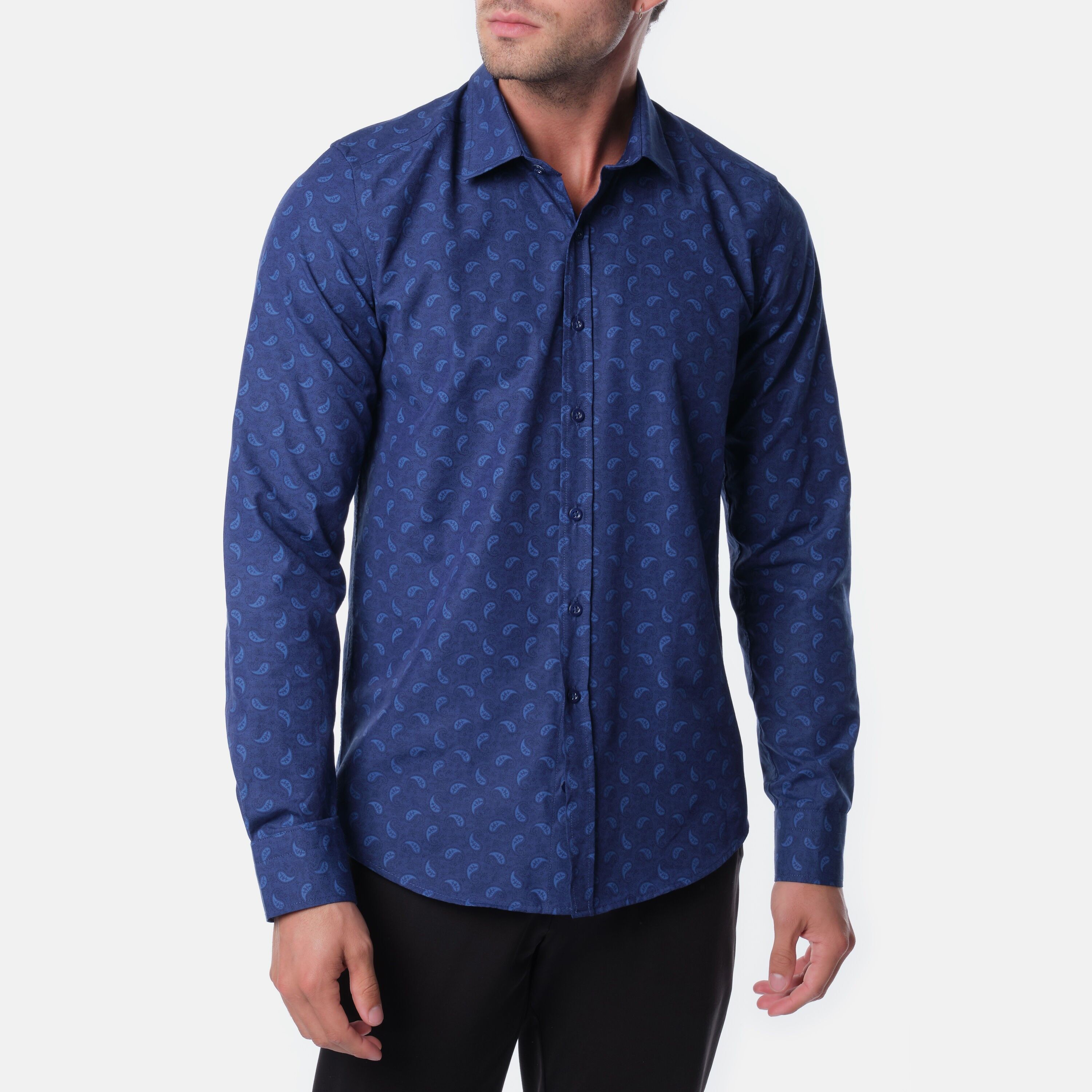 Maglietta stampata HIDAN-BLEU MARIE - Confezione da 6 (taglie assortite)