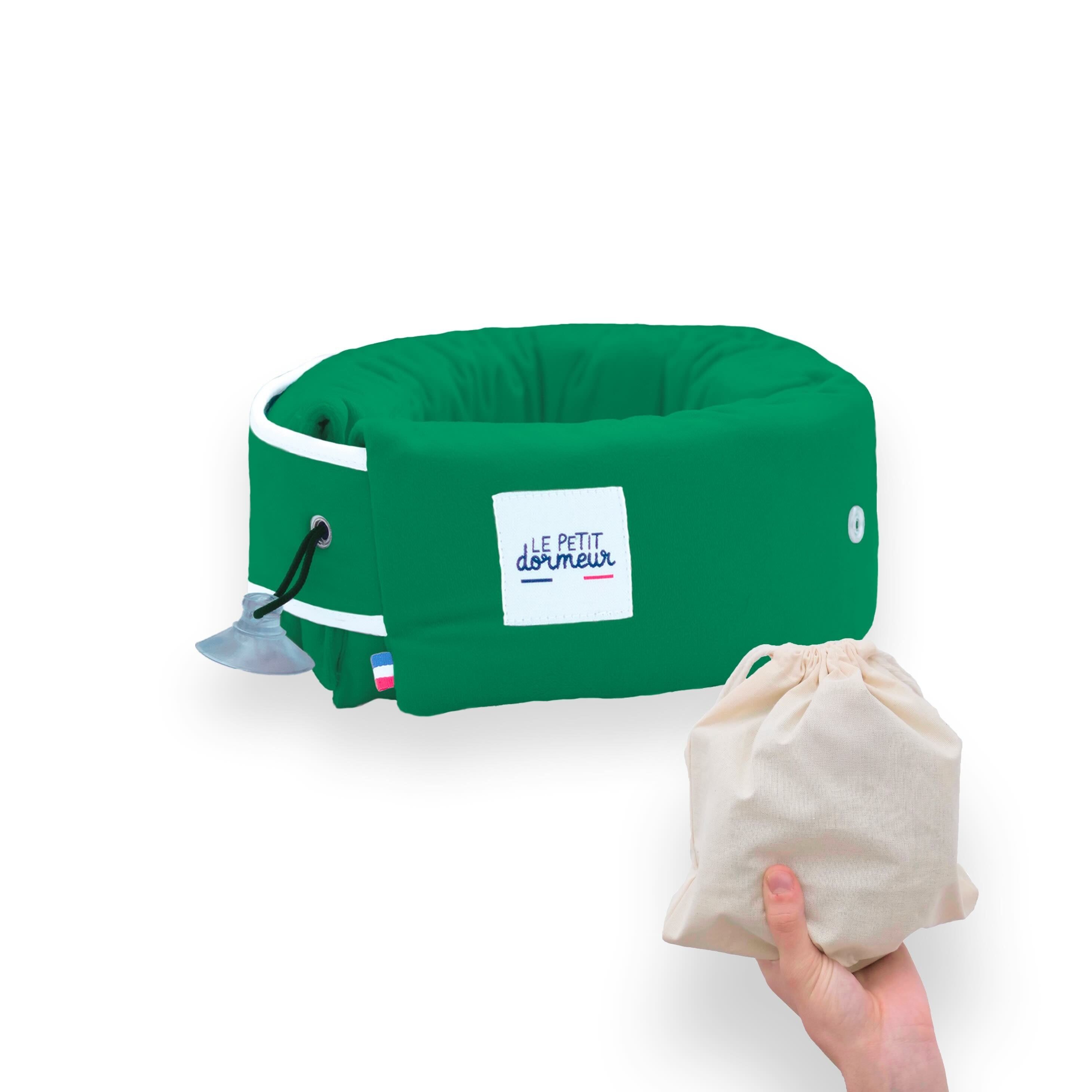 Le Petit Dormeur Kinderreisekissen – Grüne Baumwolle